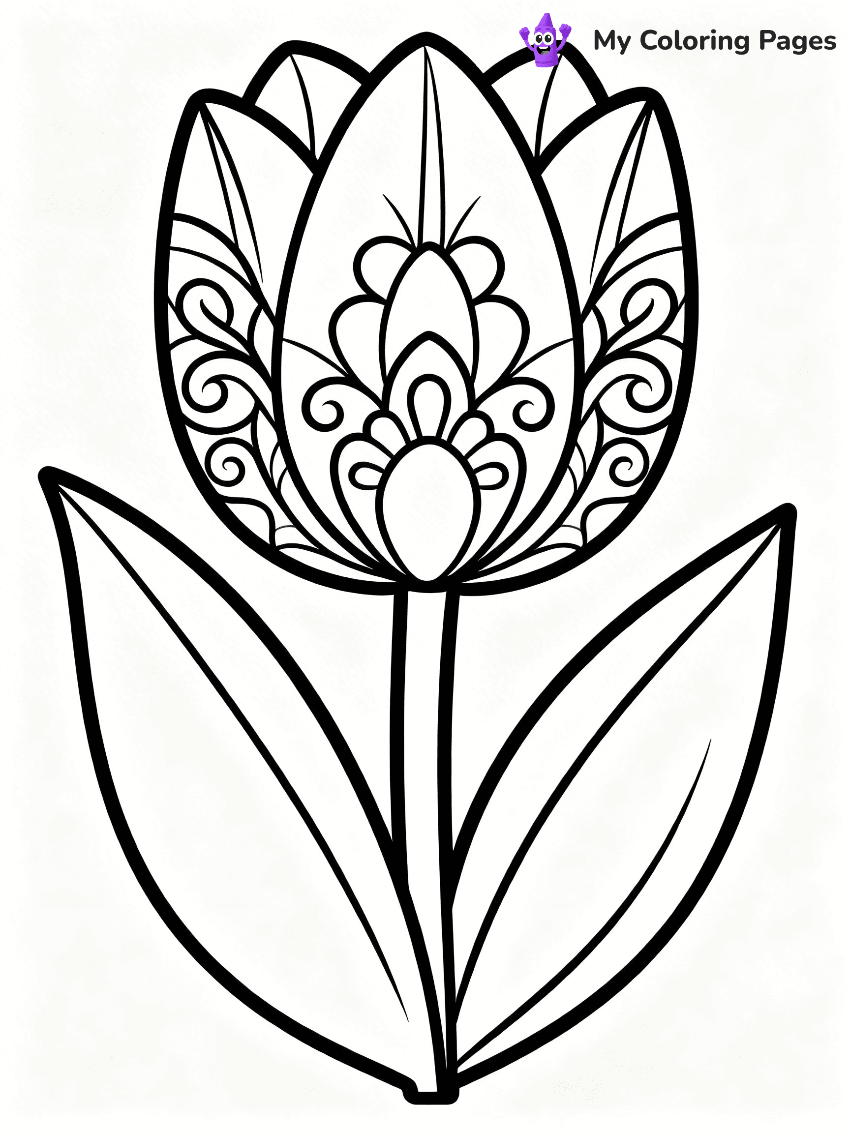 Flower Mandala Coloring Pages - 26