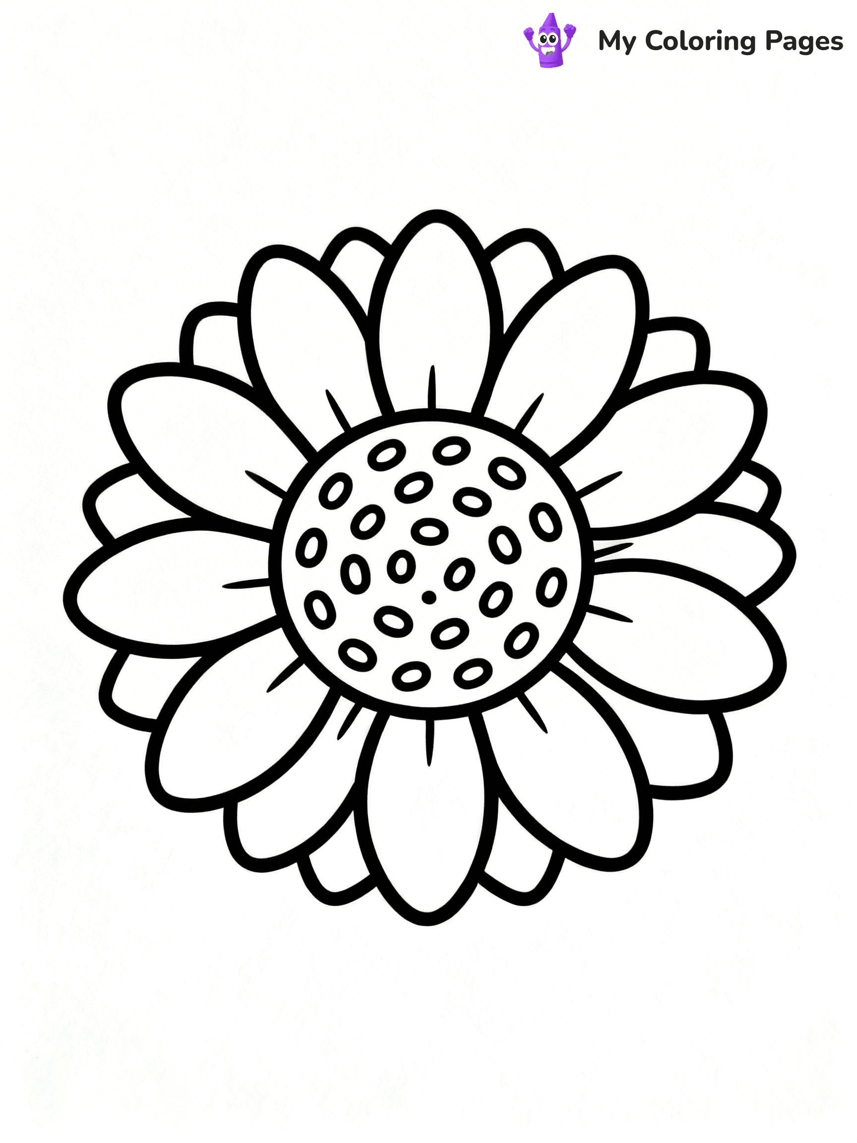 Flower Mandala Coloring Pages - 11