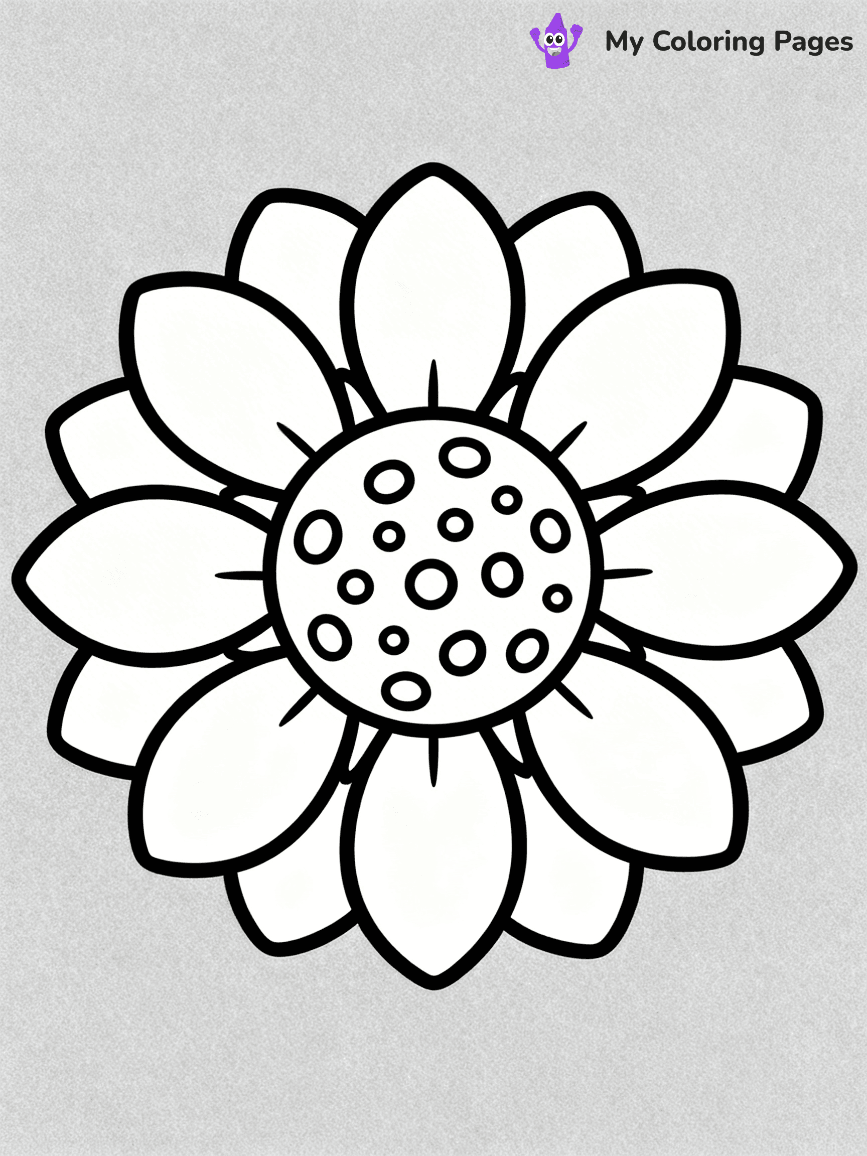 Flower Mandala Coloring Pages - 9