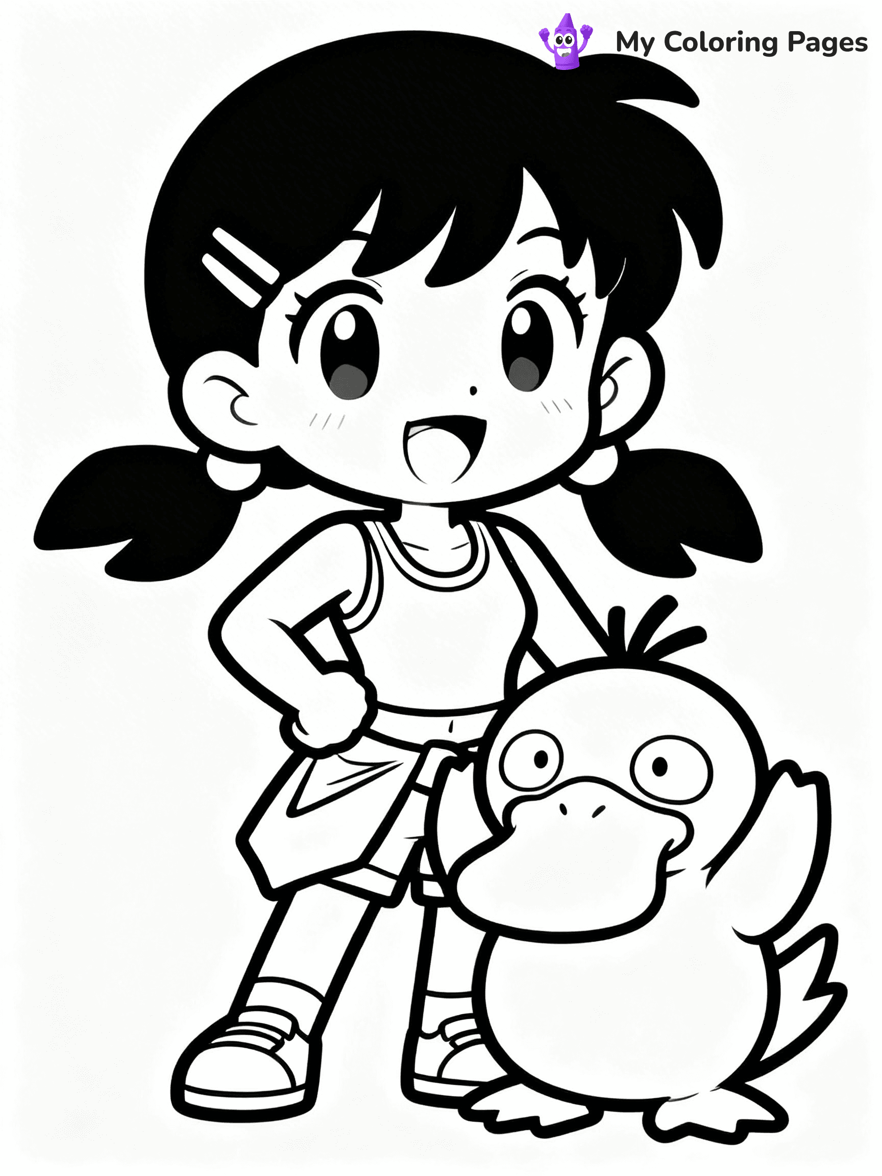 Pokemon Ash Coloring Pages - 20