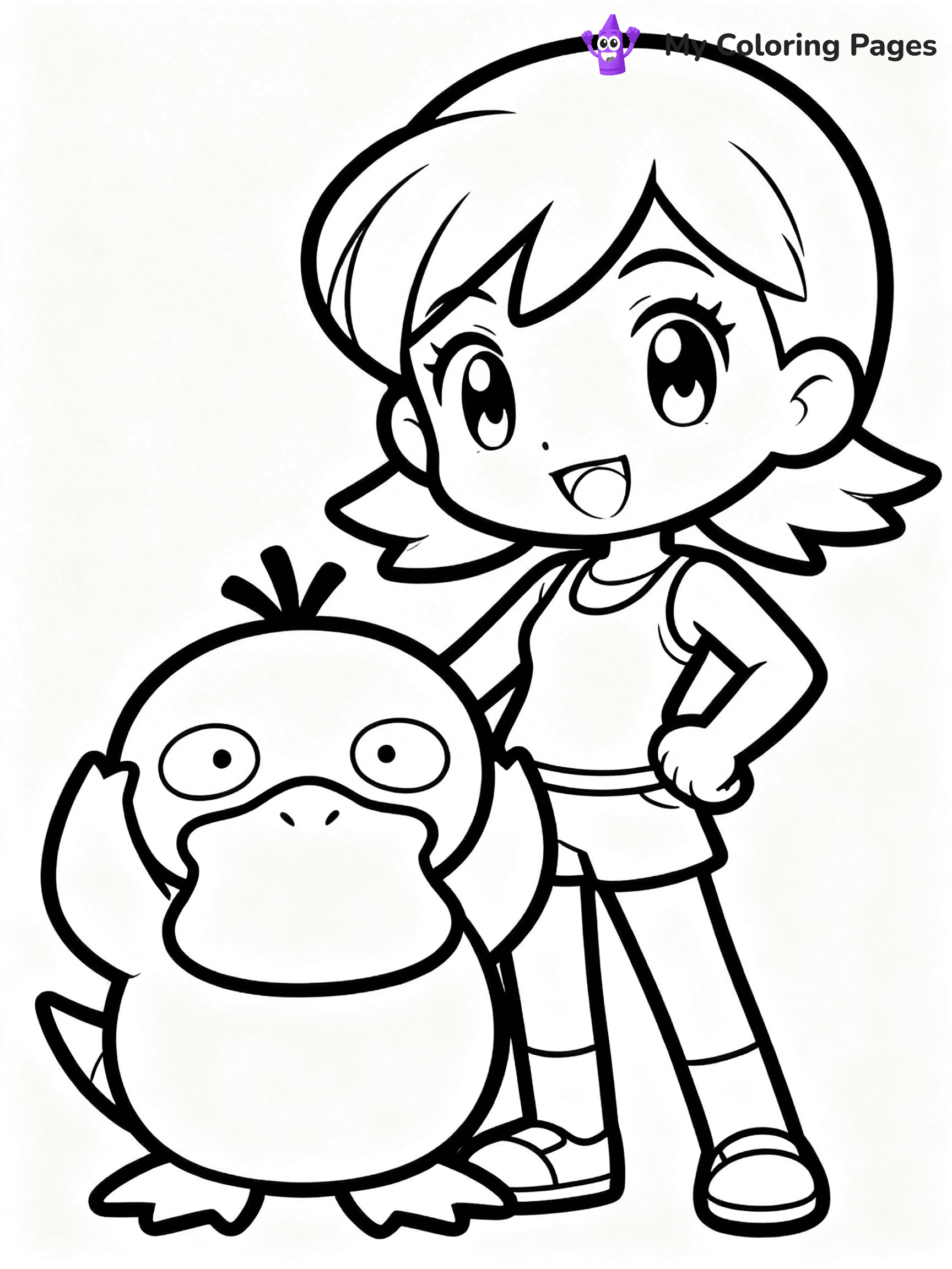Pokemon Ash Coloring Pages - 19