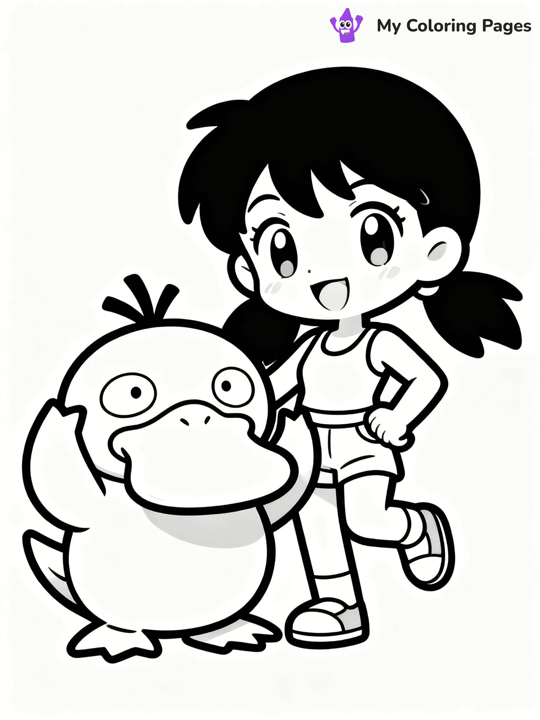 Pokemon Ash Coloring Pages - 17