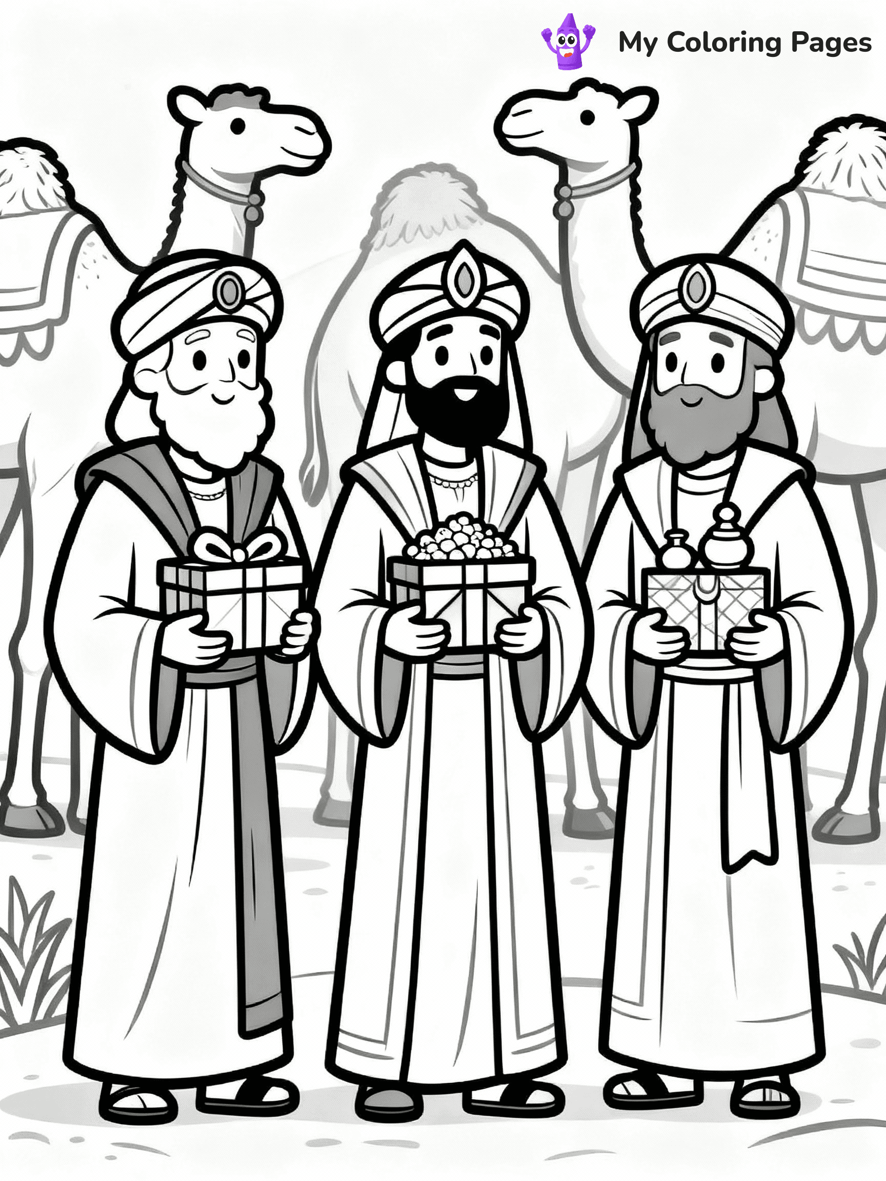 Nativity Coloring Pages - 28