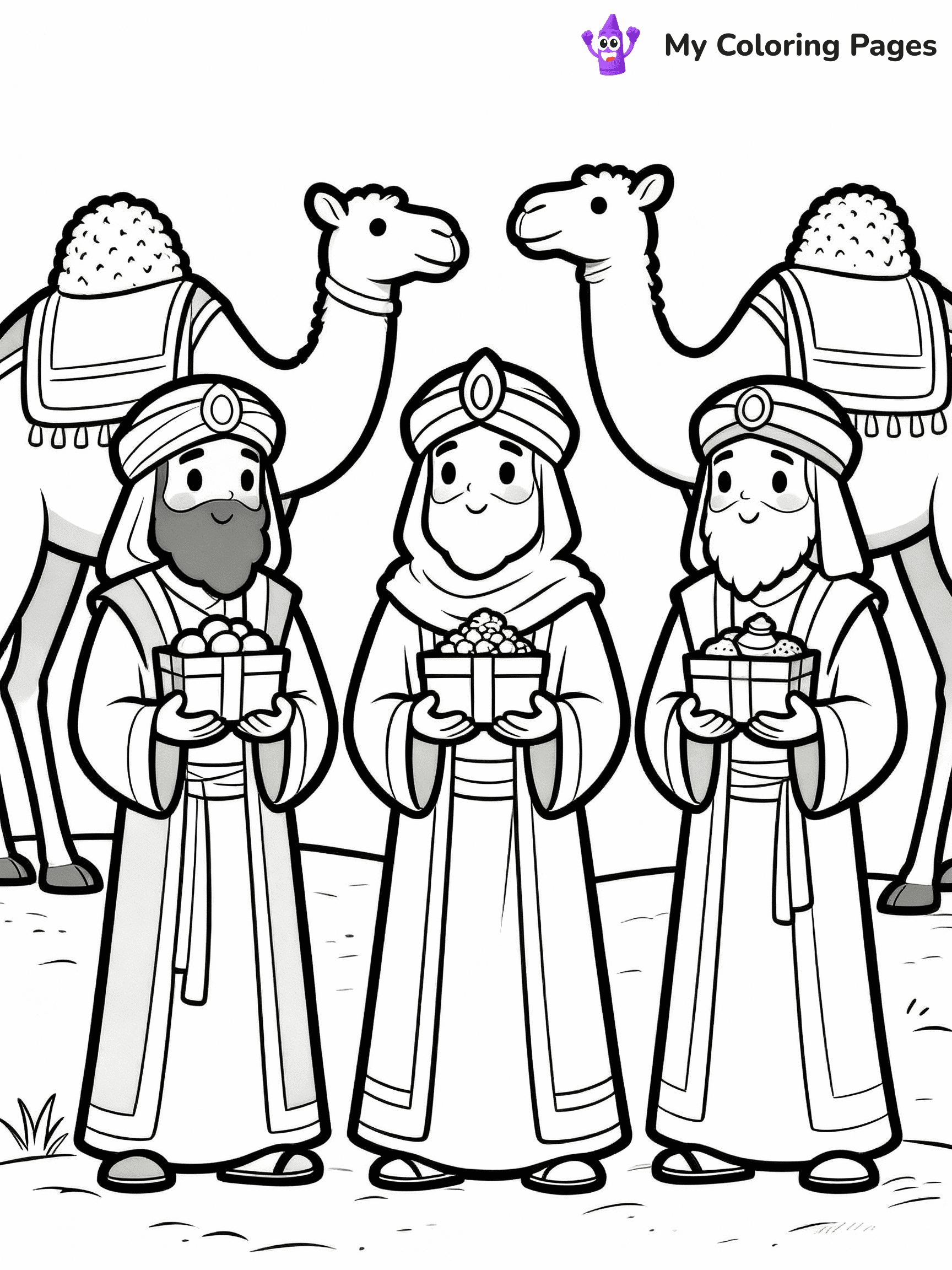 Nativity Coloring Pages - 27