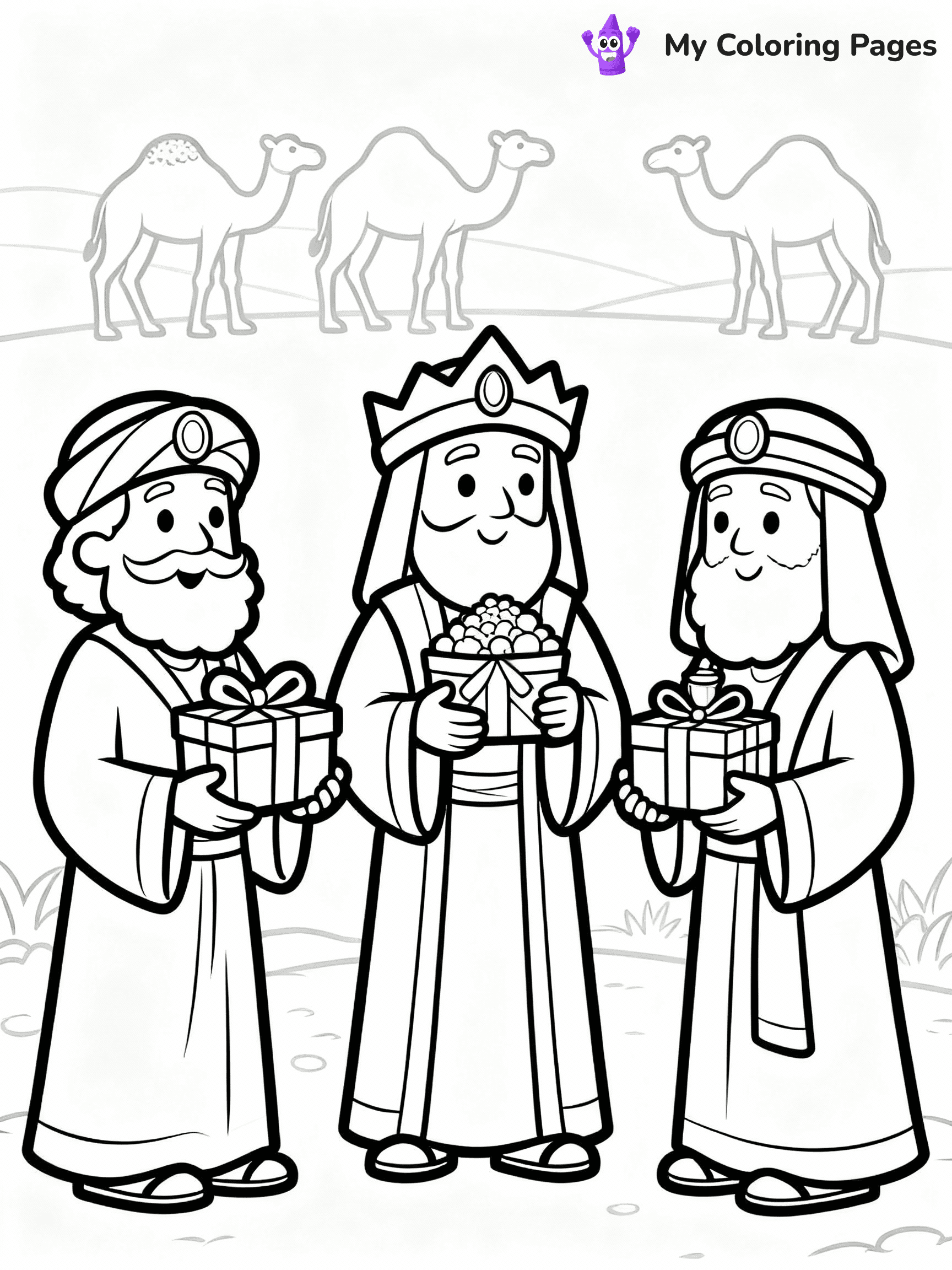 Nativity Coloring Pages - 26