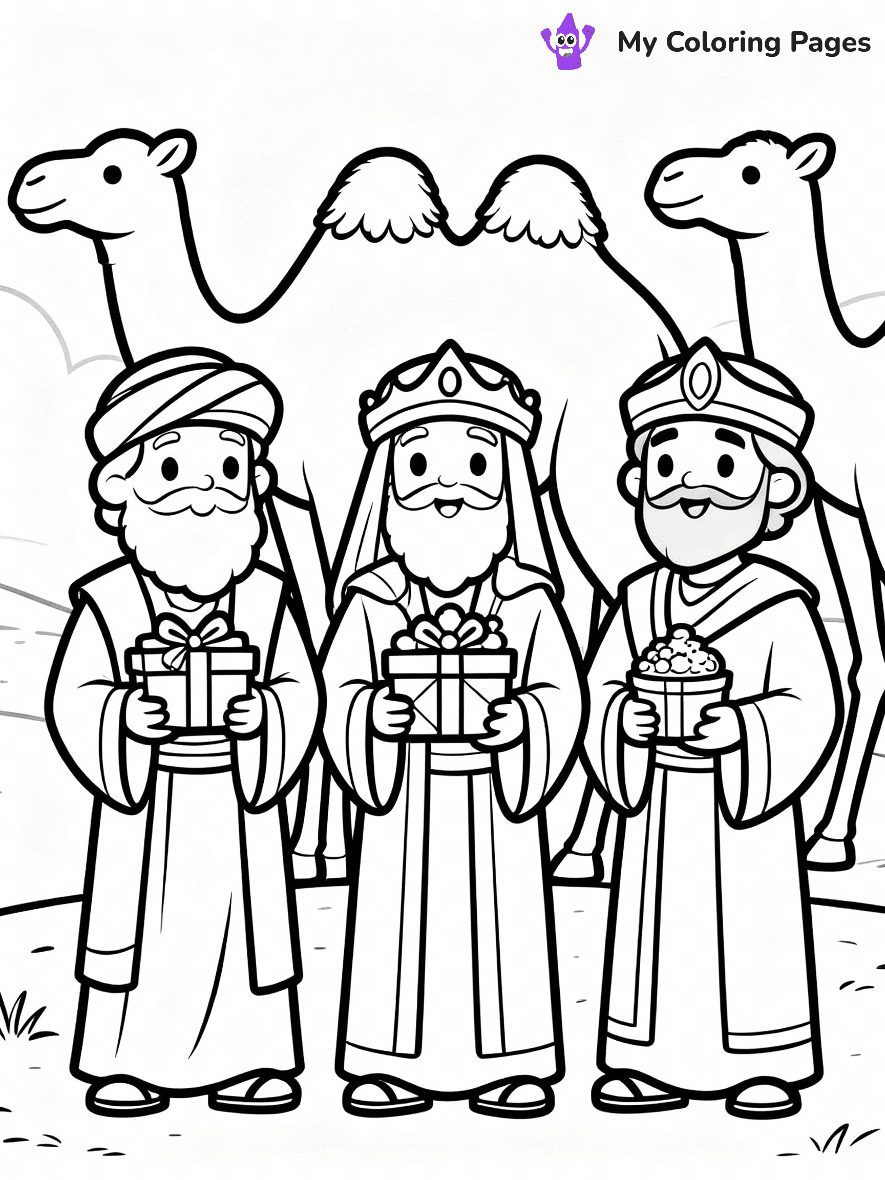 Nativity Coloring Pages - 25
