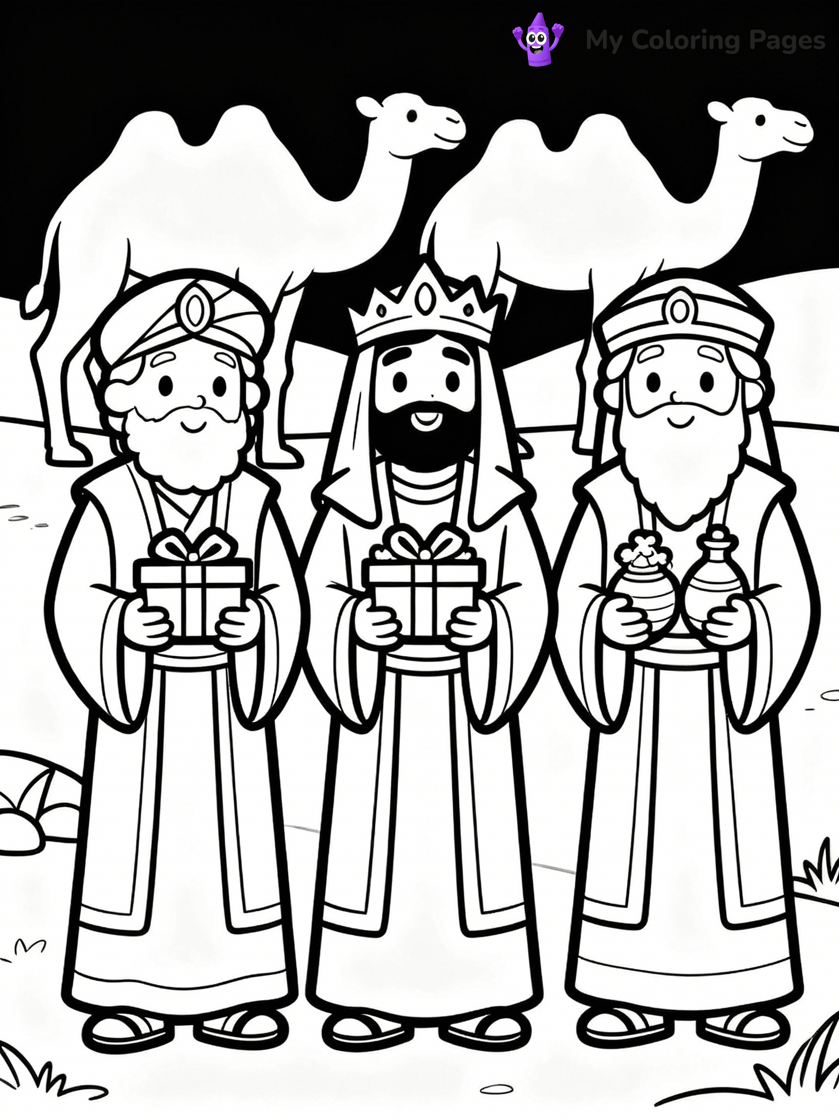 Nativity Coloring Pages - 24