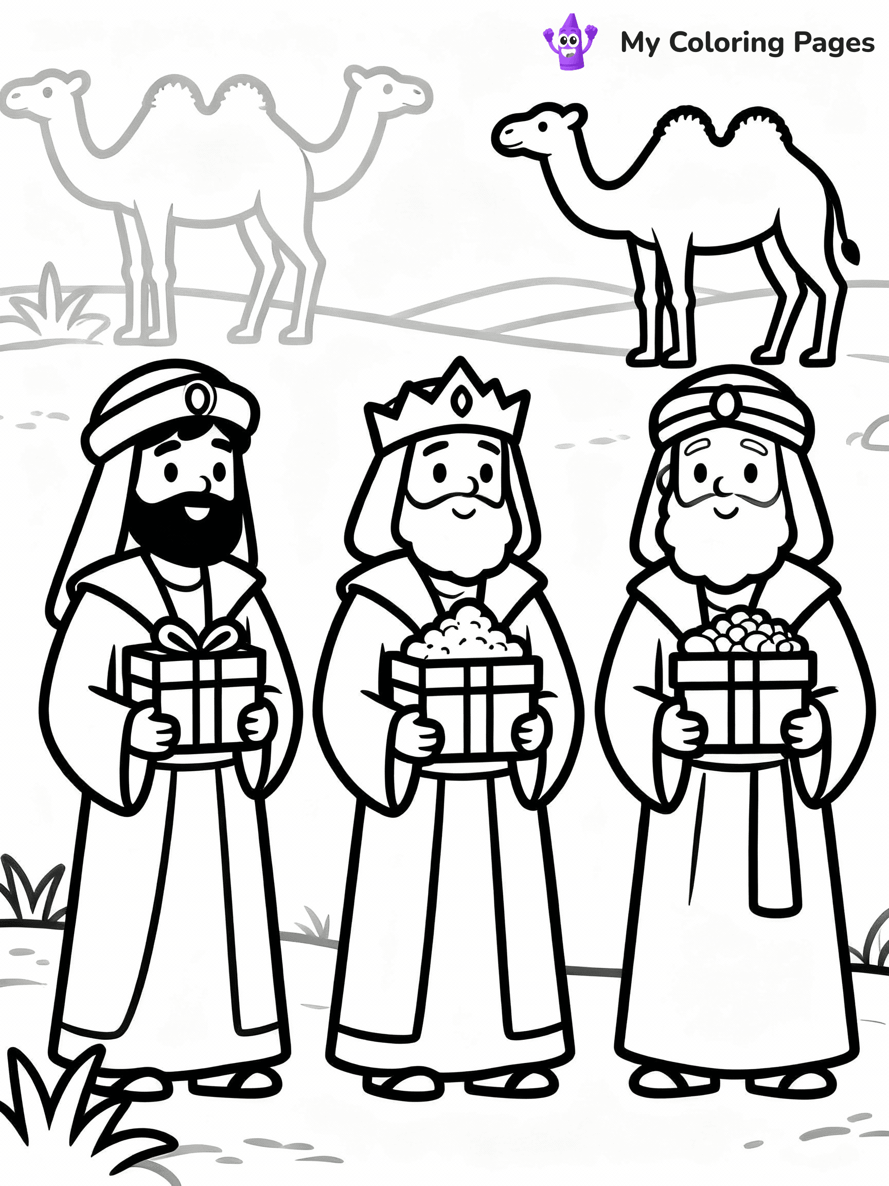 Nativity Coloring Pages - 23