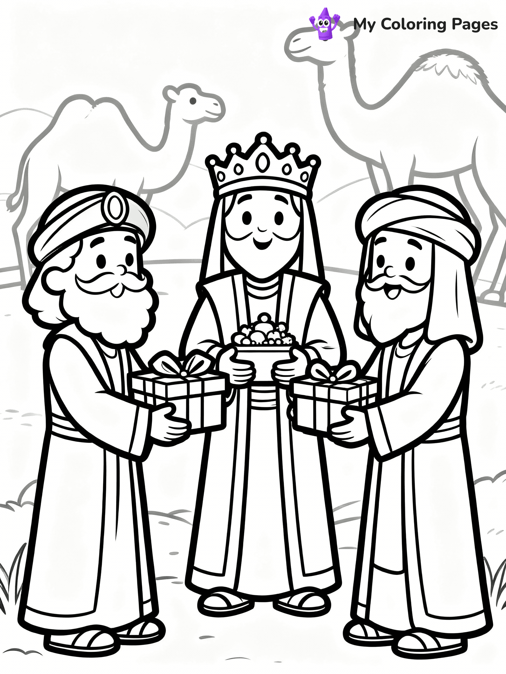 Nativity Coloring Pages - 22
