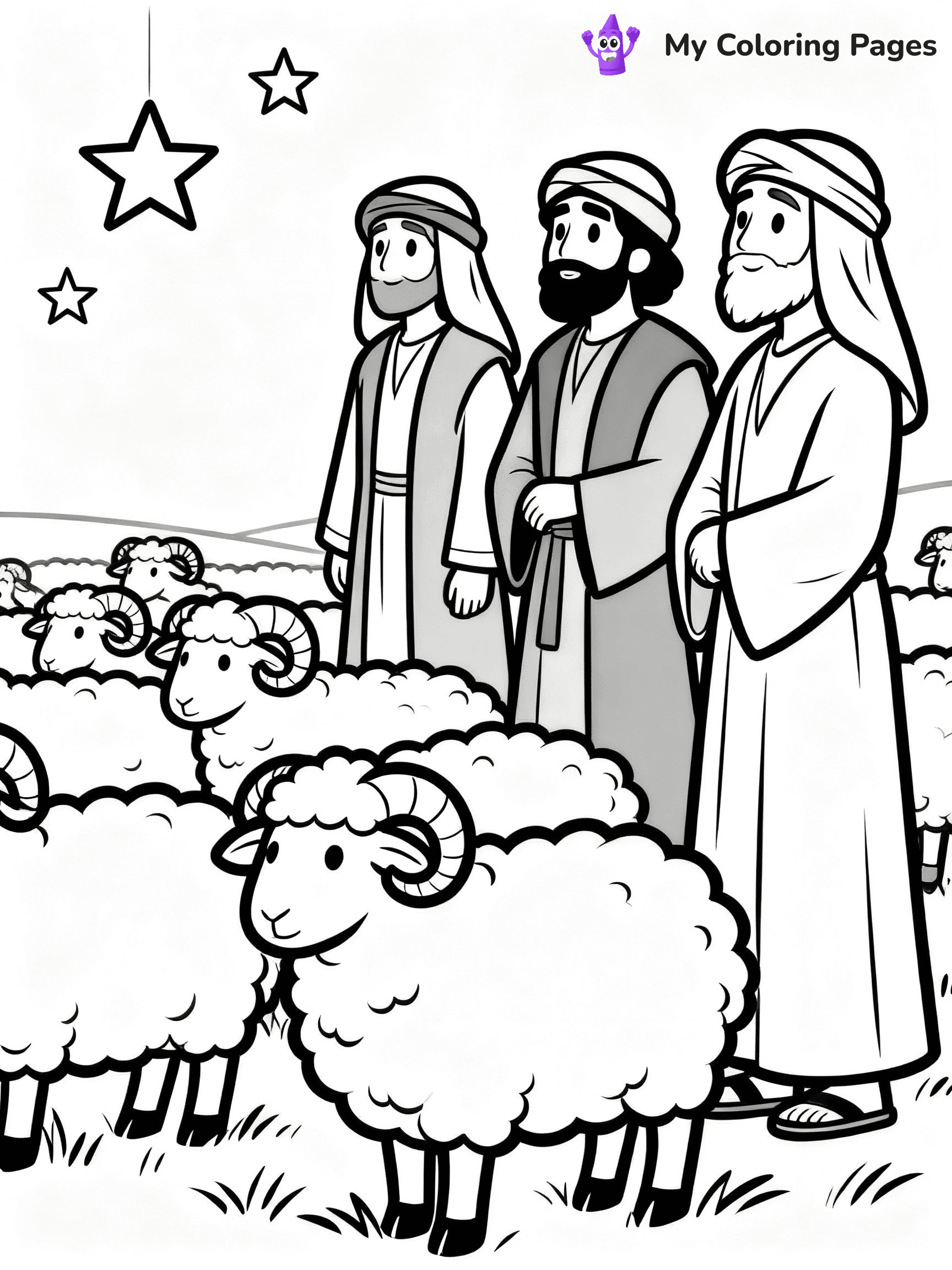 Nativity Coloring Pages - 21