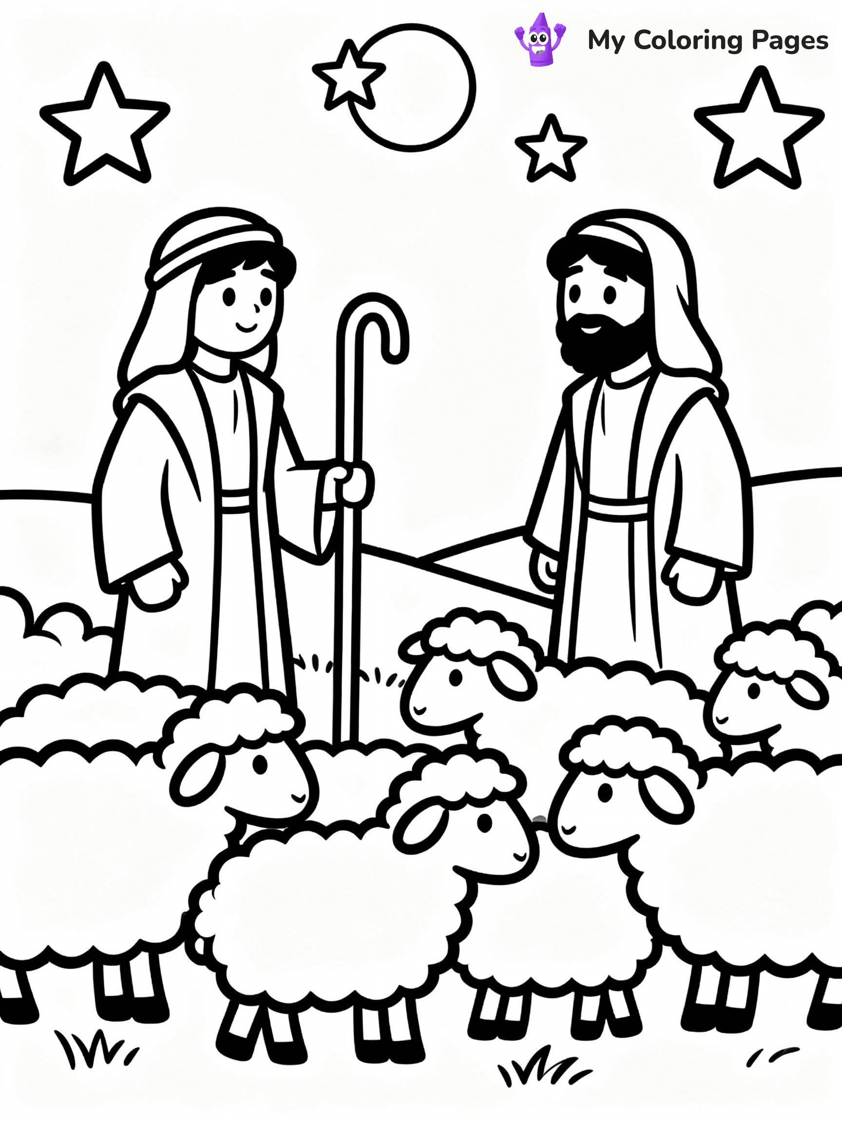Nativity Coloring Pages - 15