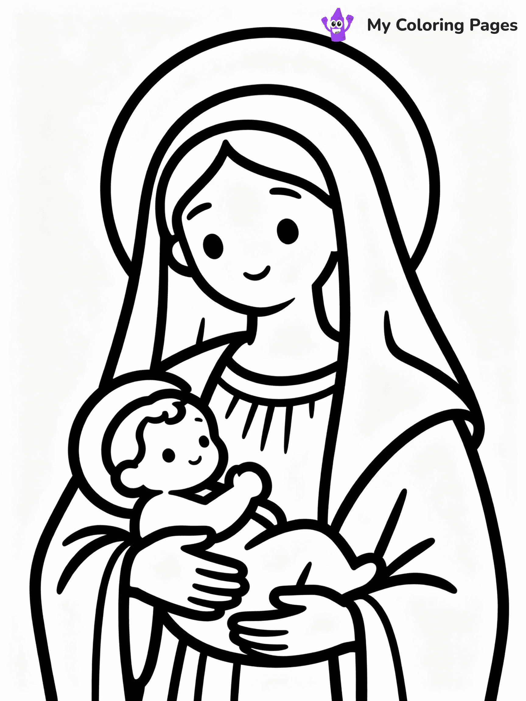 Nativity Coloring Pages - 14