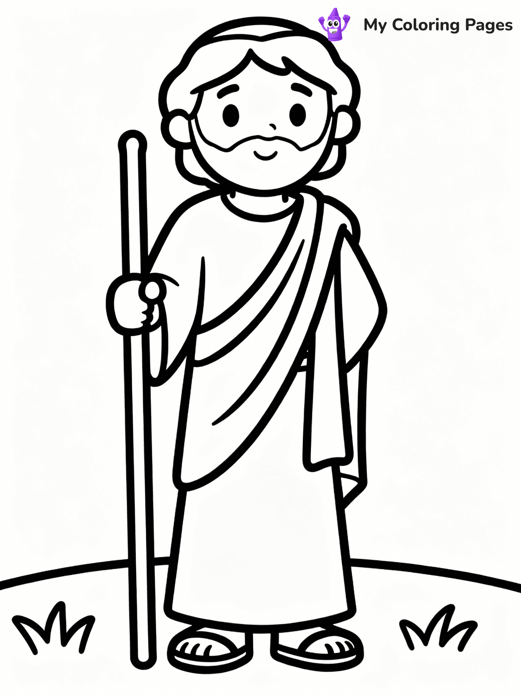 Nativity Coloring Pages - 7