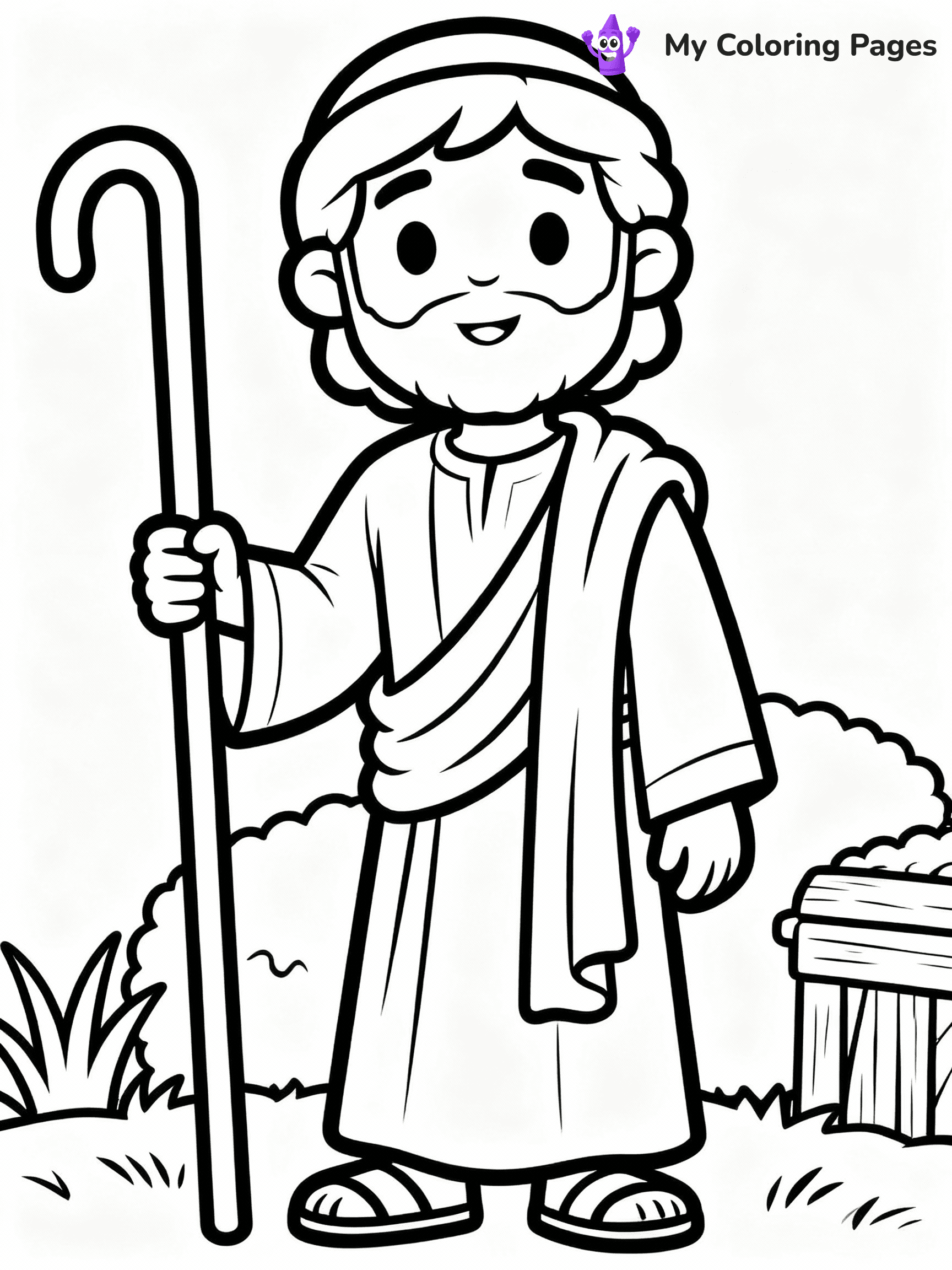 Nativity Coloring Pages - 4