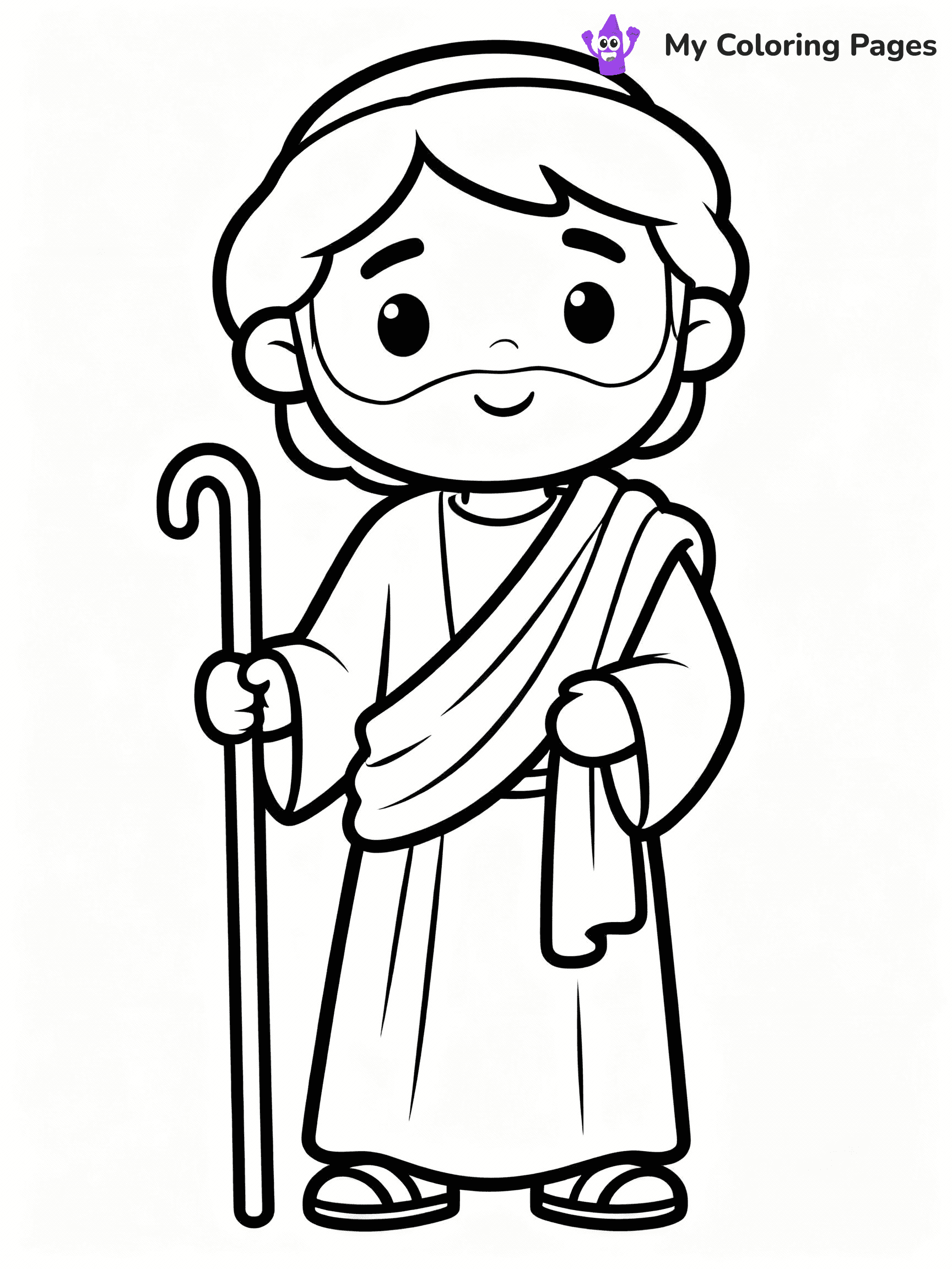 Nativity Coloring Pages - 2