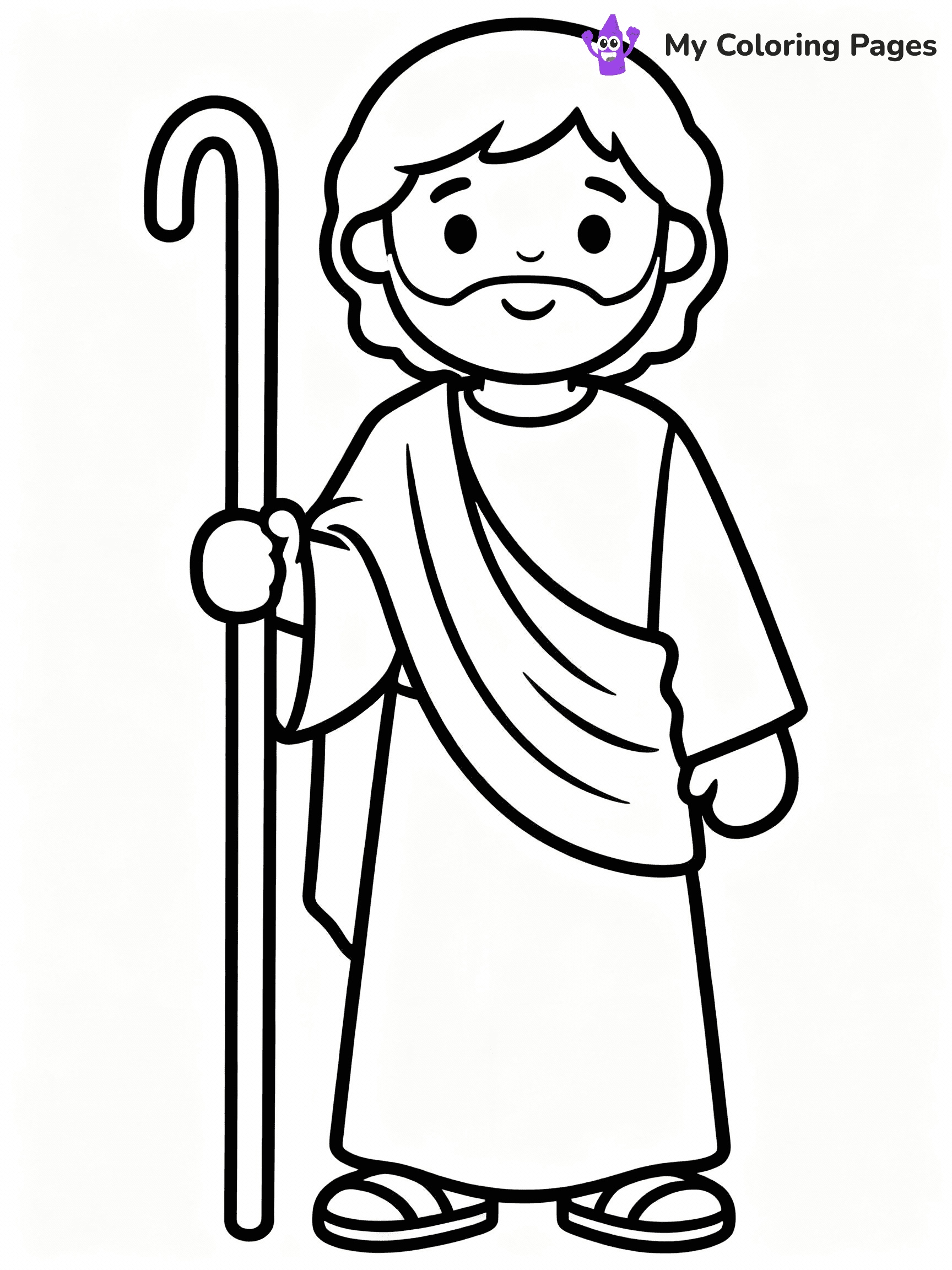 Nativity Coloring Pages - 1