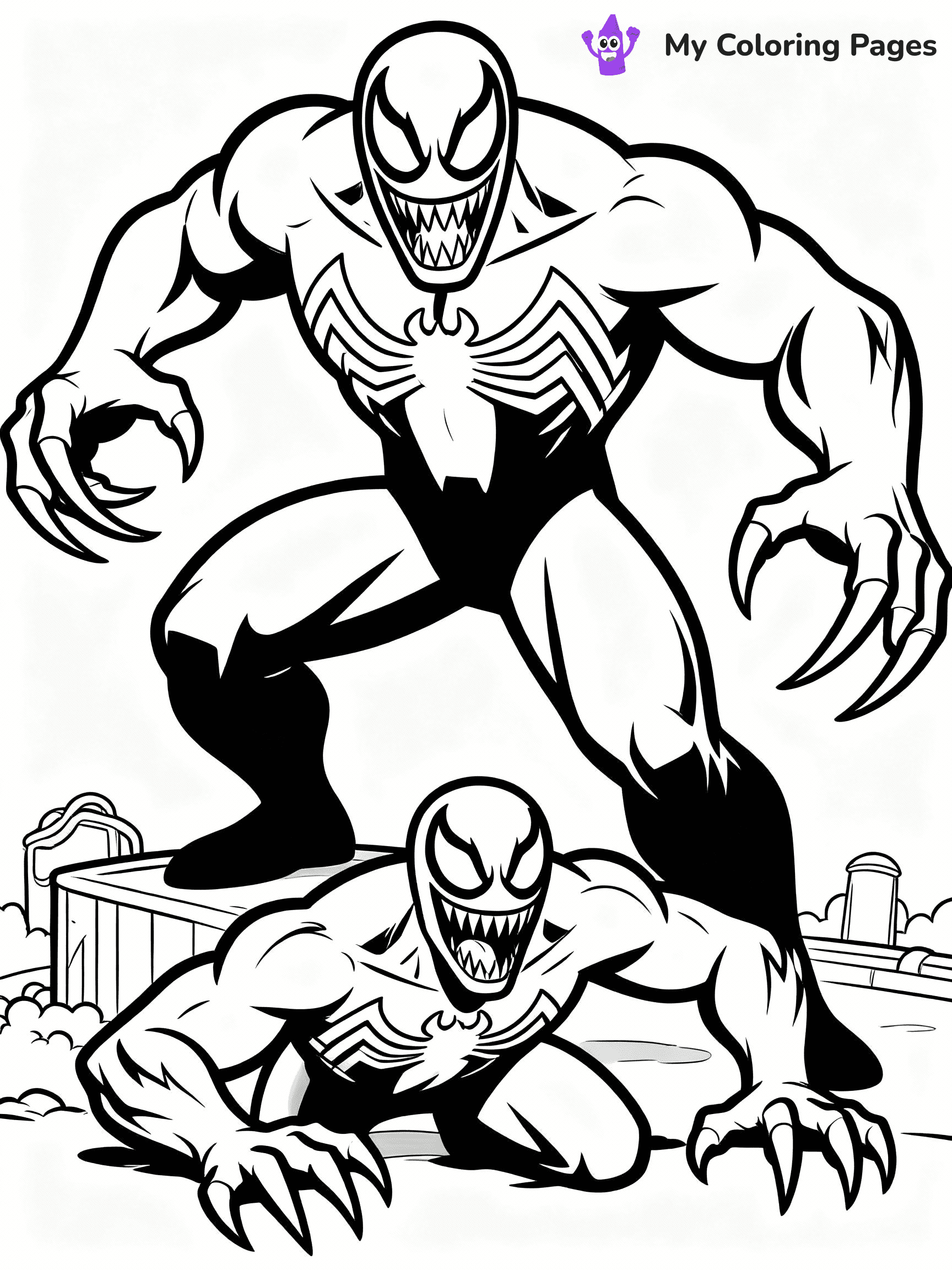 Carnage Coloring Pages - 25