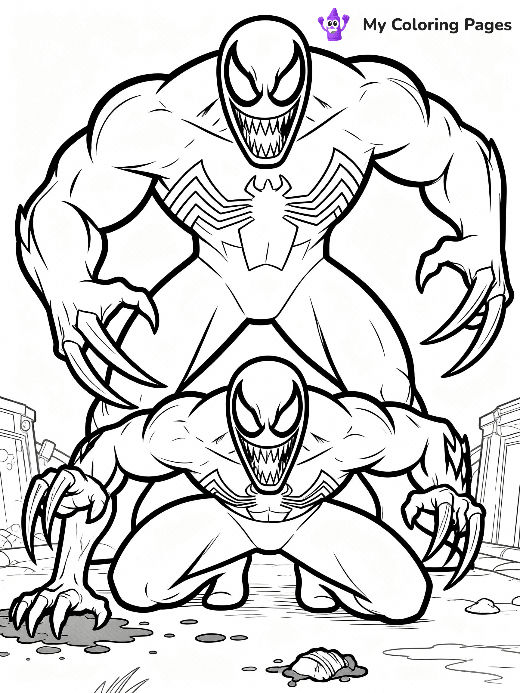 Carnage Coloring Pages - 23