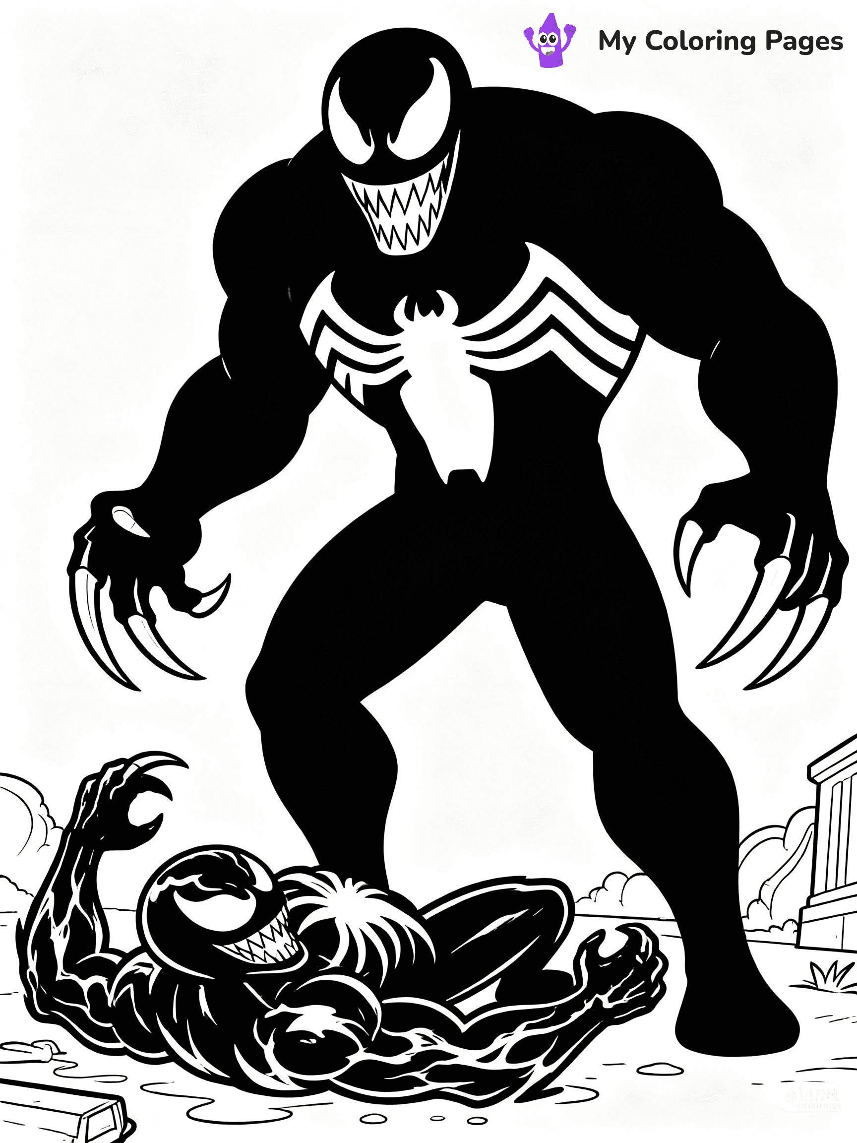Carnage Coloring Pages - 22