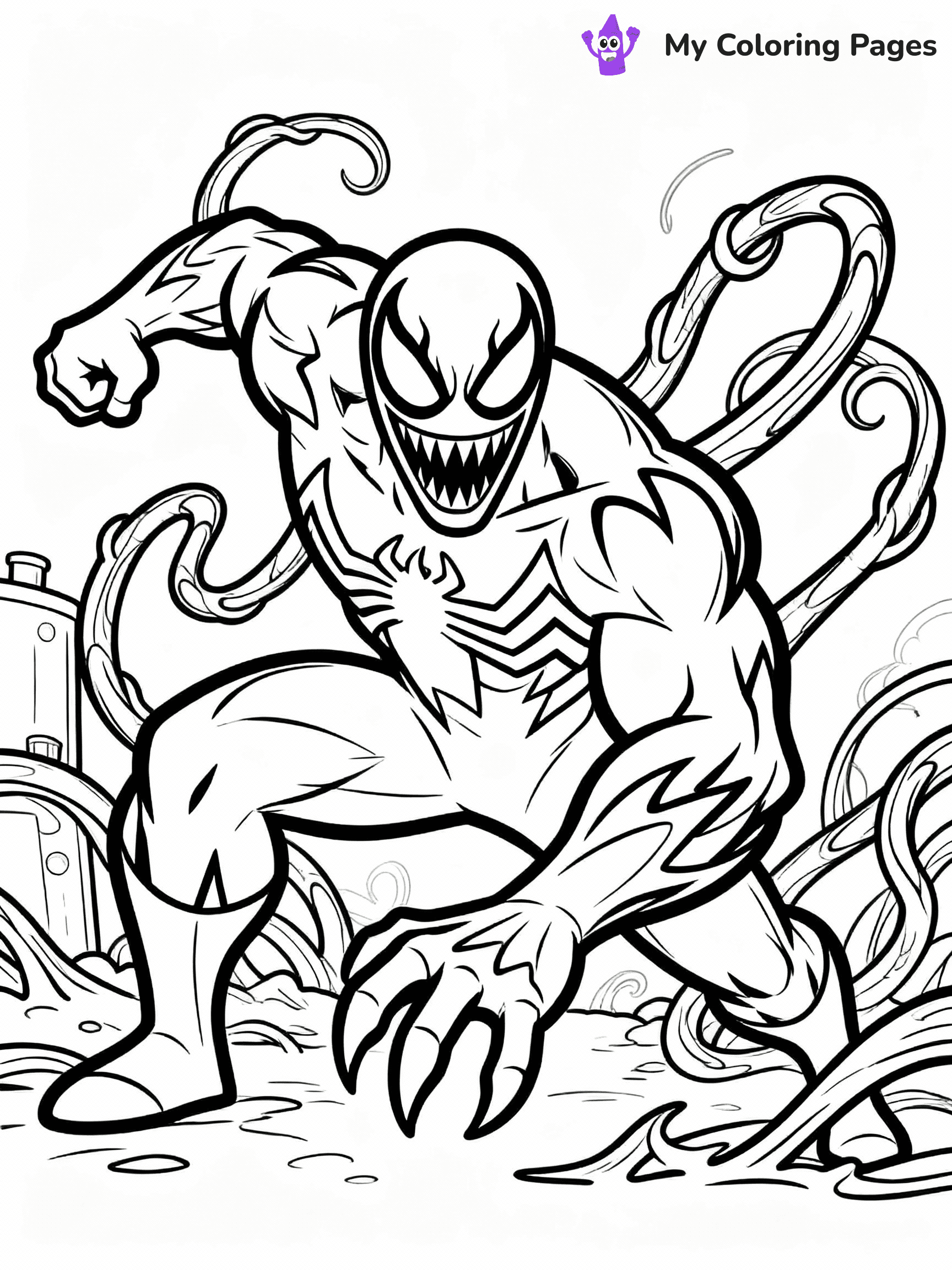 Carnage Coloring Pages - 11