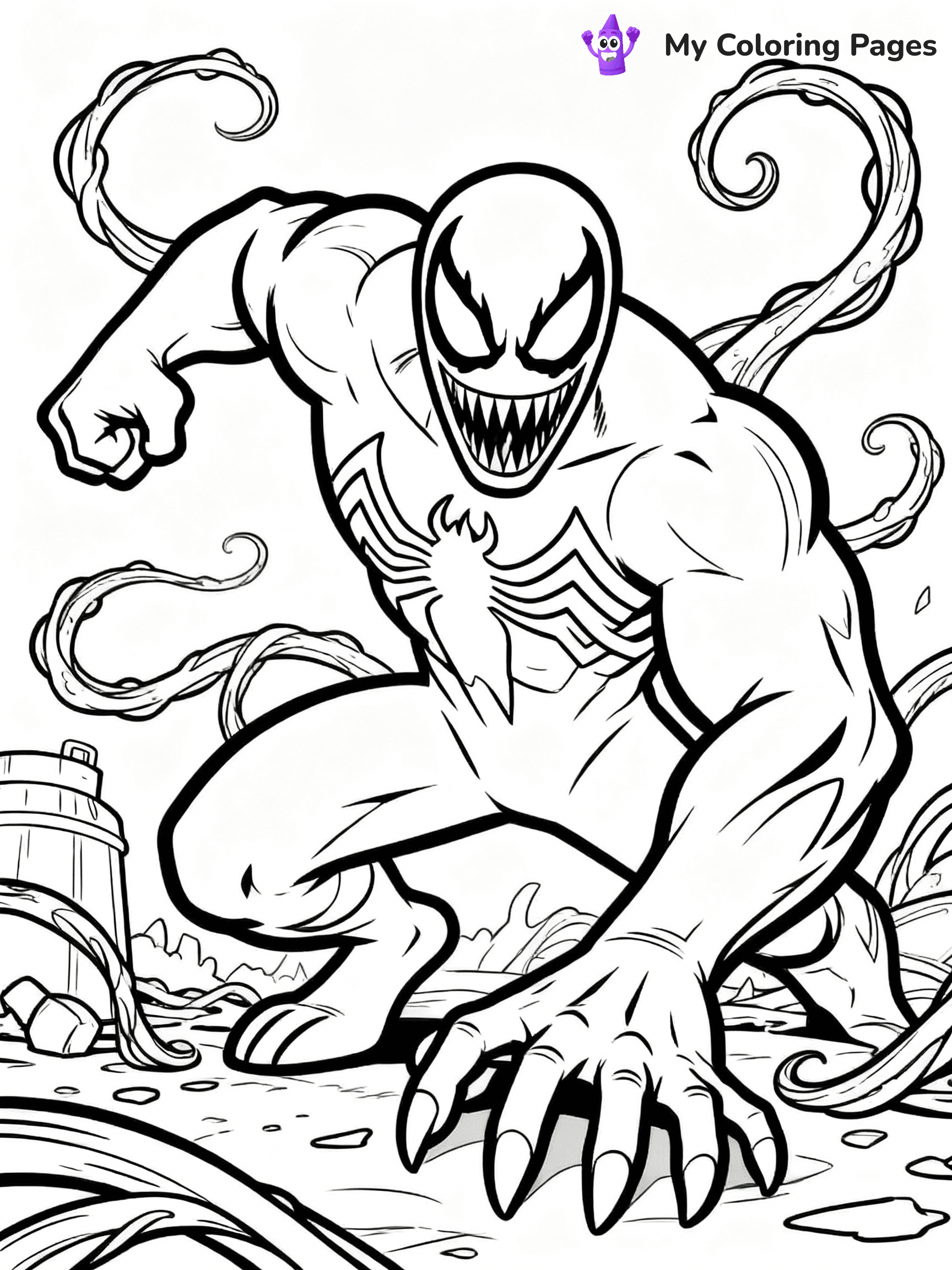 Carnage Coloring Pages - 10