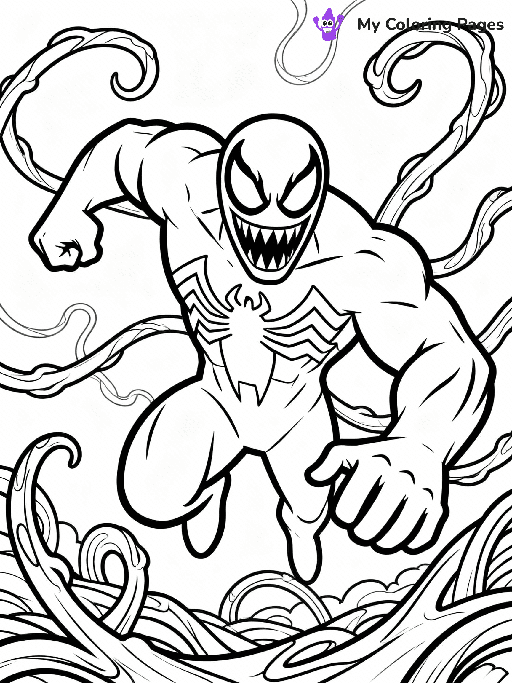 Carnage Coloring Pages - 7
