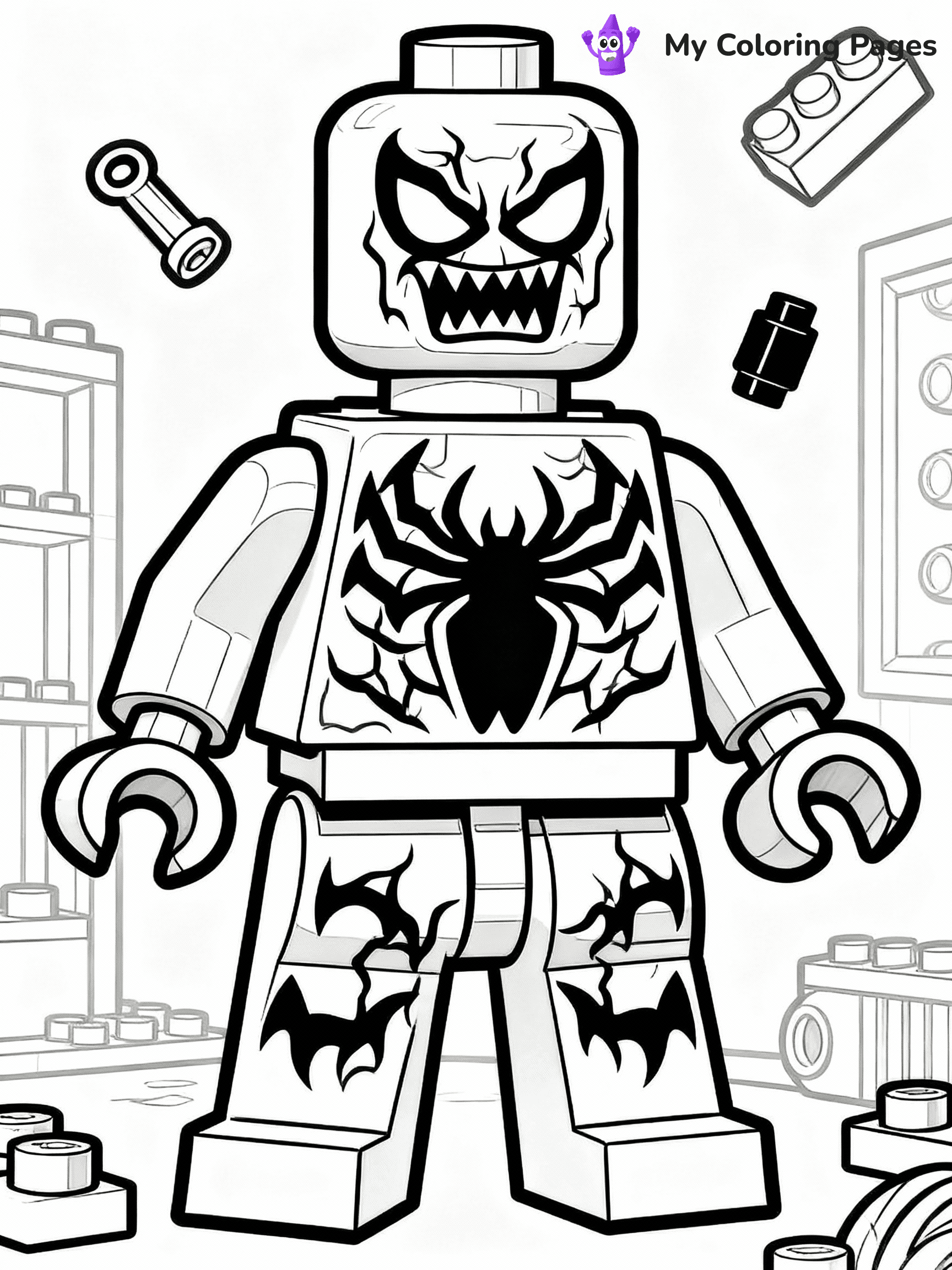 Carnage Coloring Pages - 4