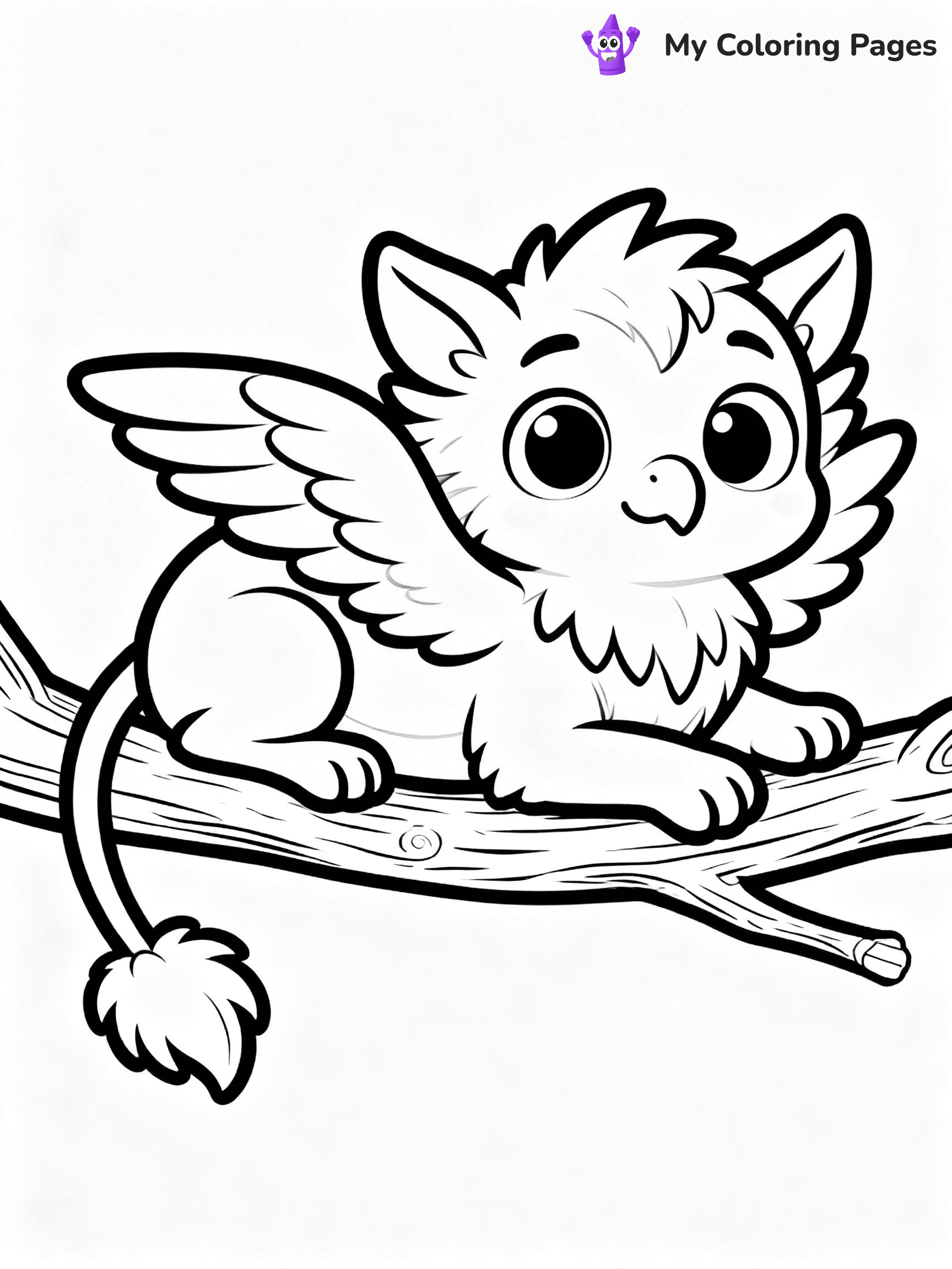 Griffin Coloring Pages - 16