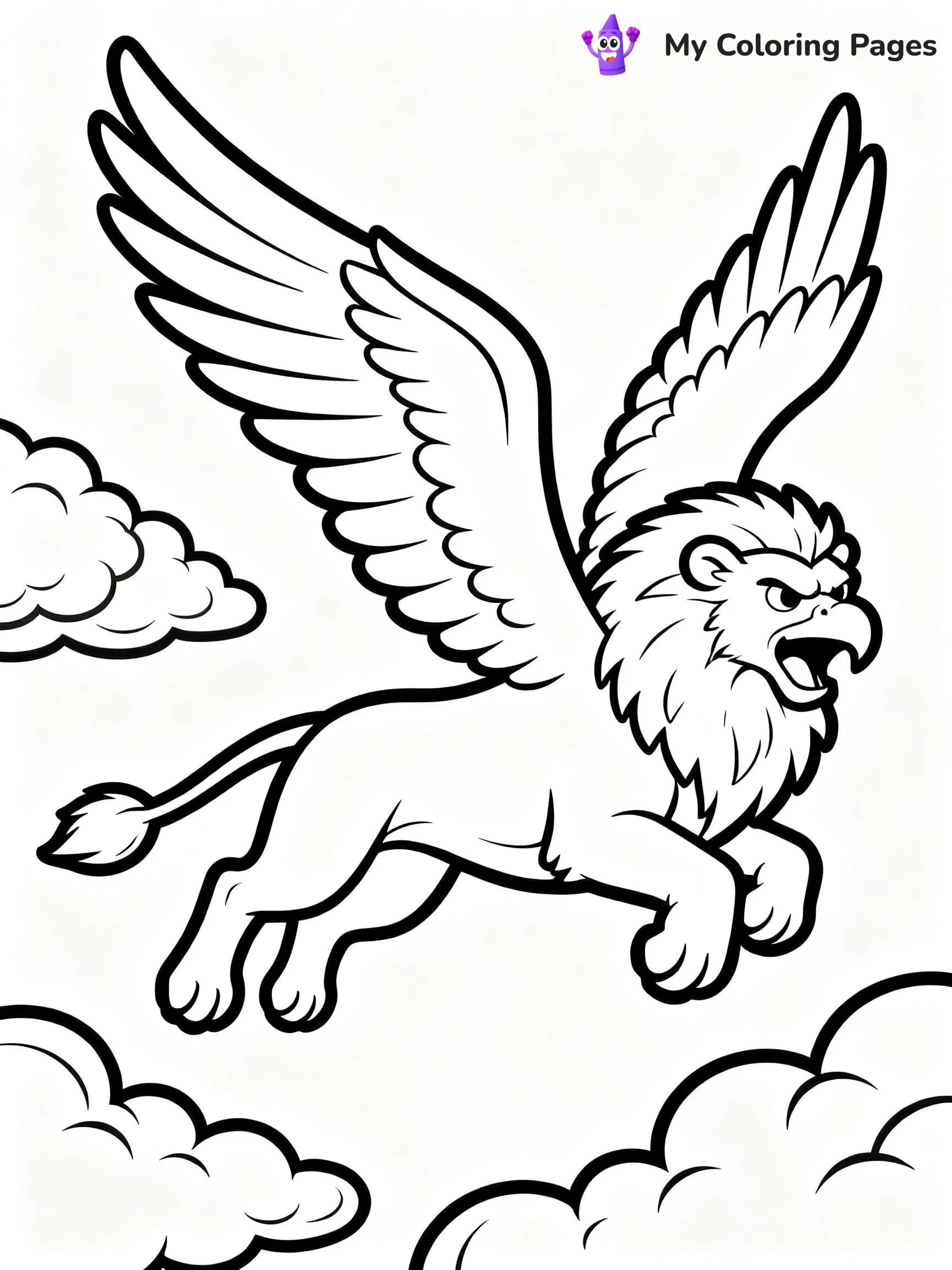 Griffin Coloring Pages - 5