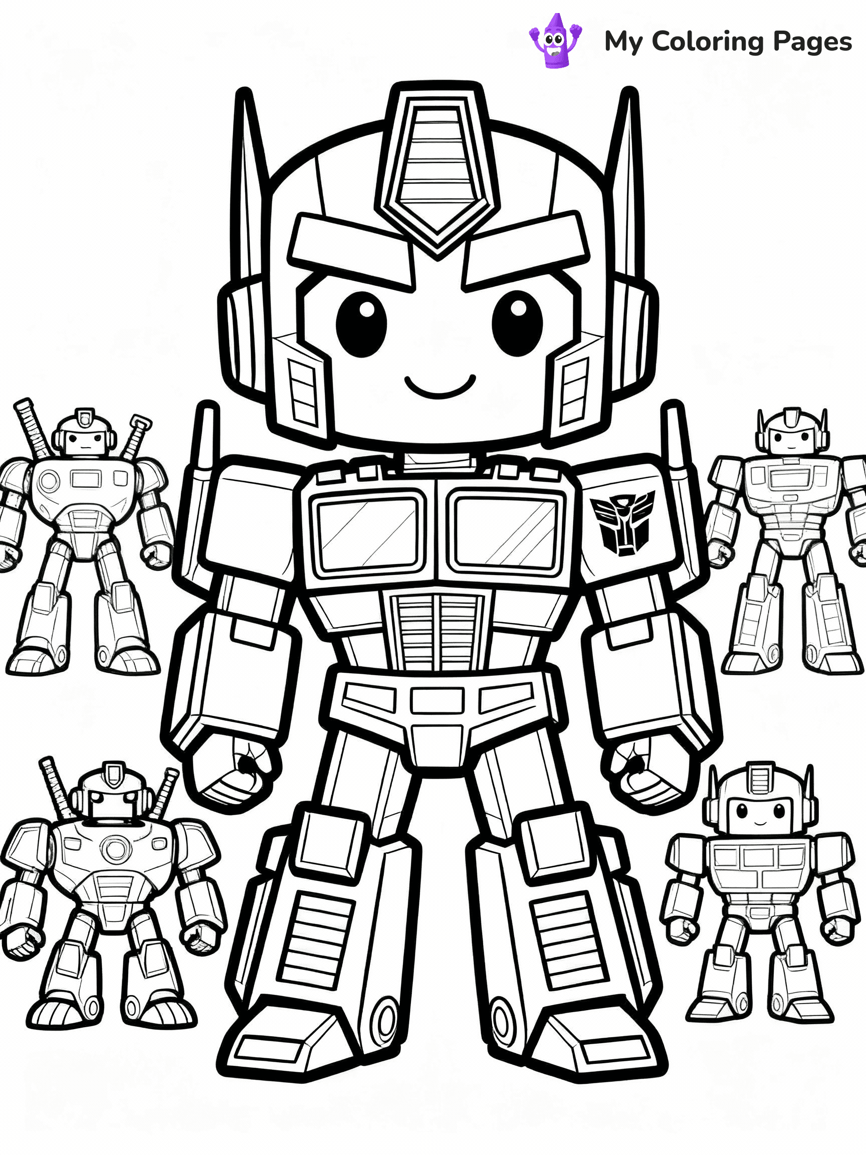 Optimus Prime Coloring Pages - 26