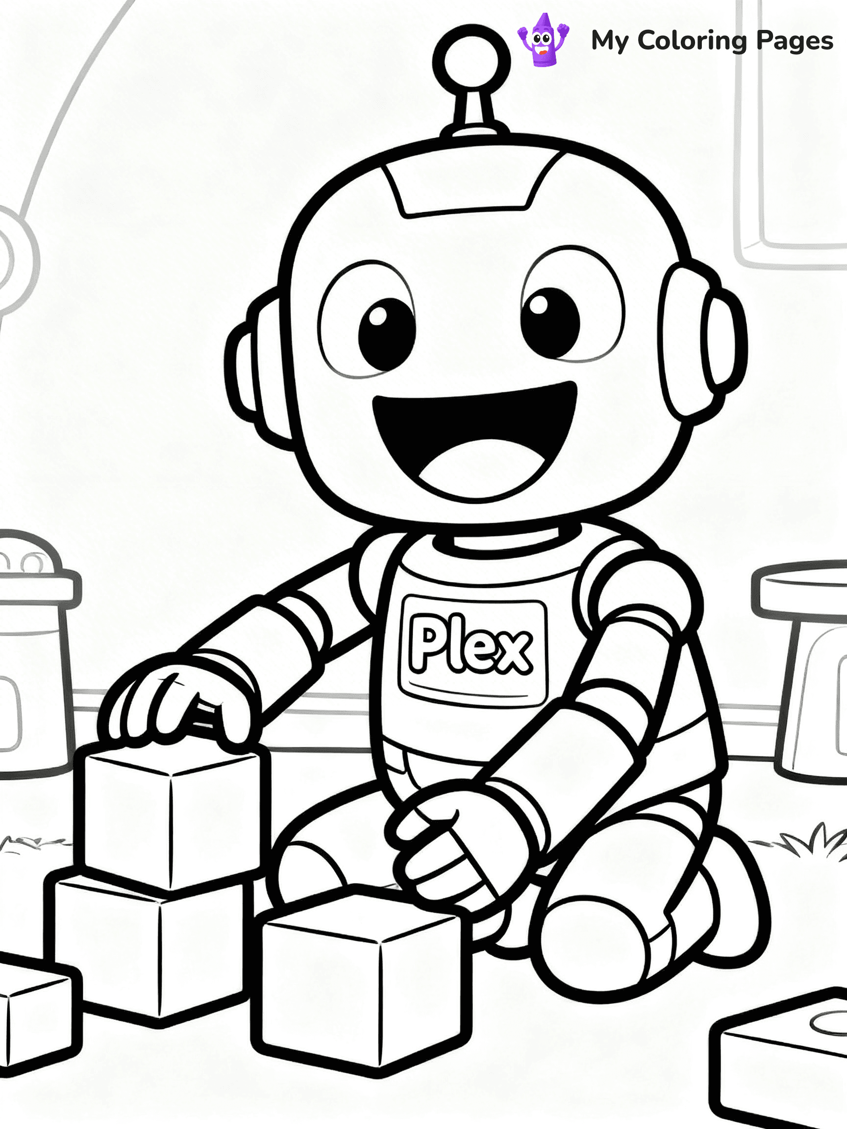 Yo Gabba Gabba Coloring Pages - 26