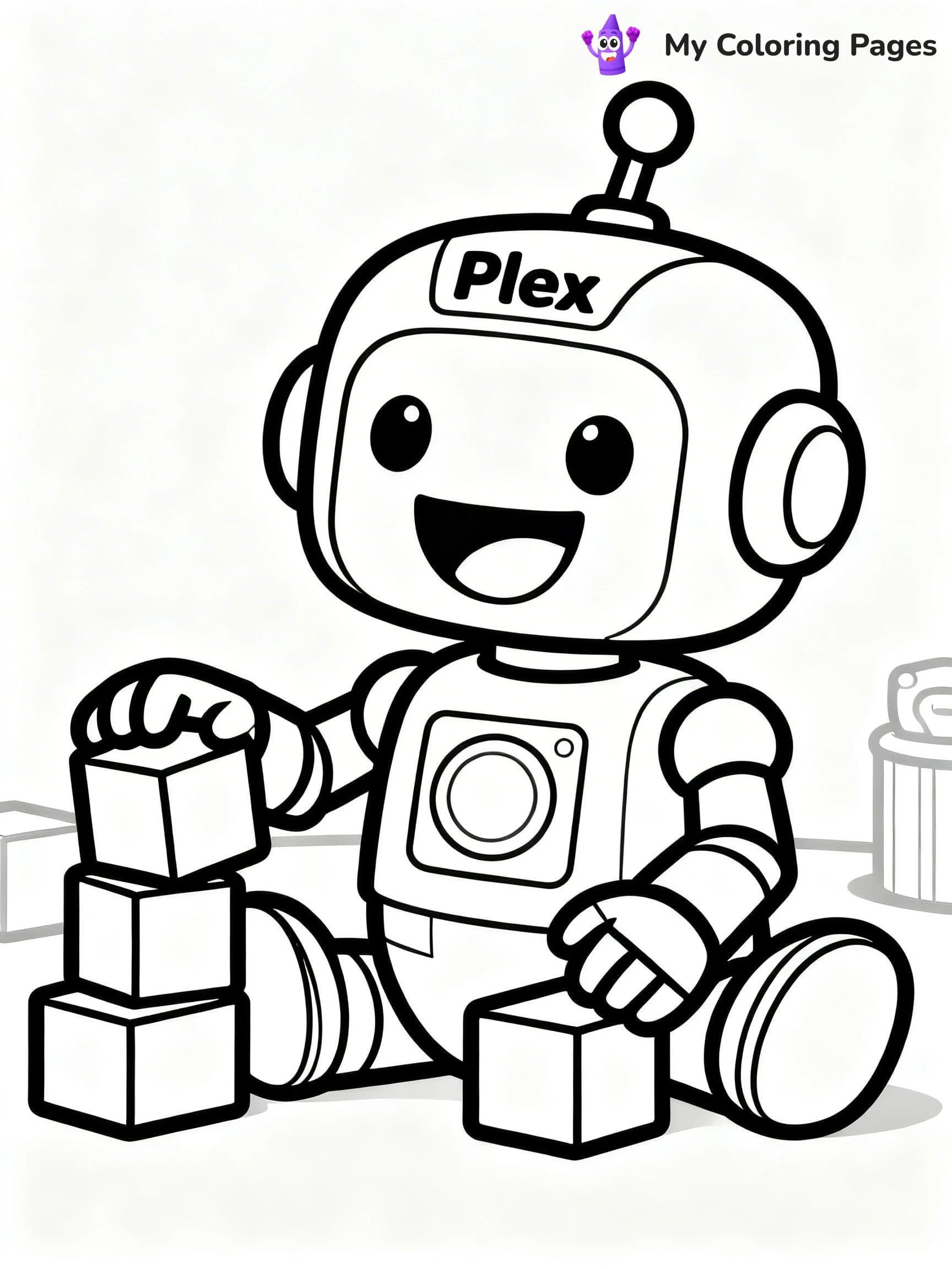 Yo Gabba Gabba Coloring Pages - 23