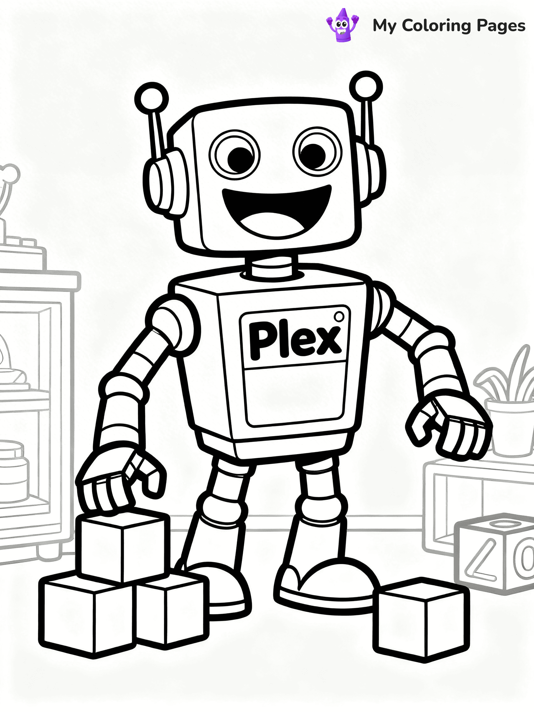 Yo Gabba Gabba Coloring Pages - 22