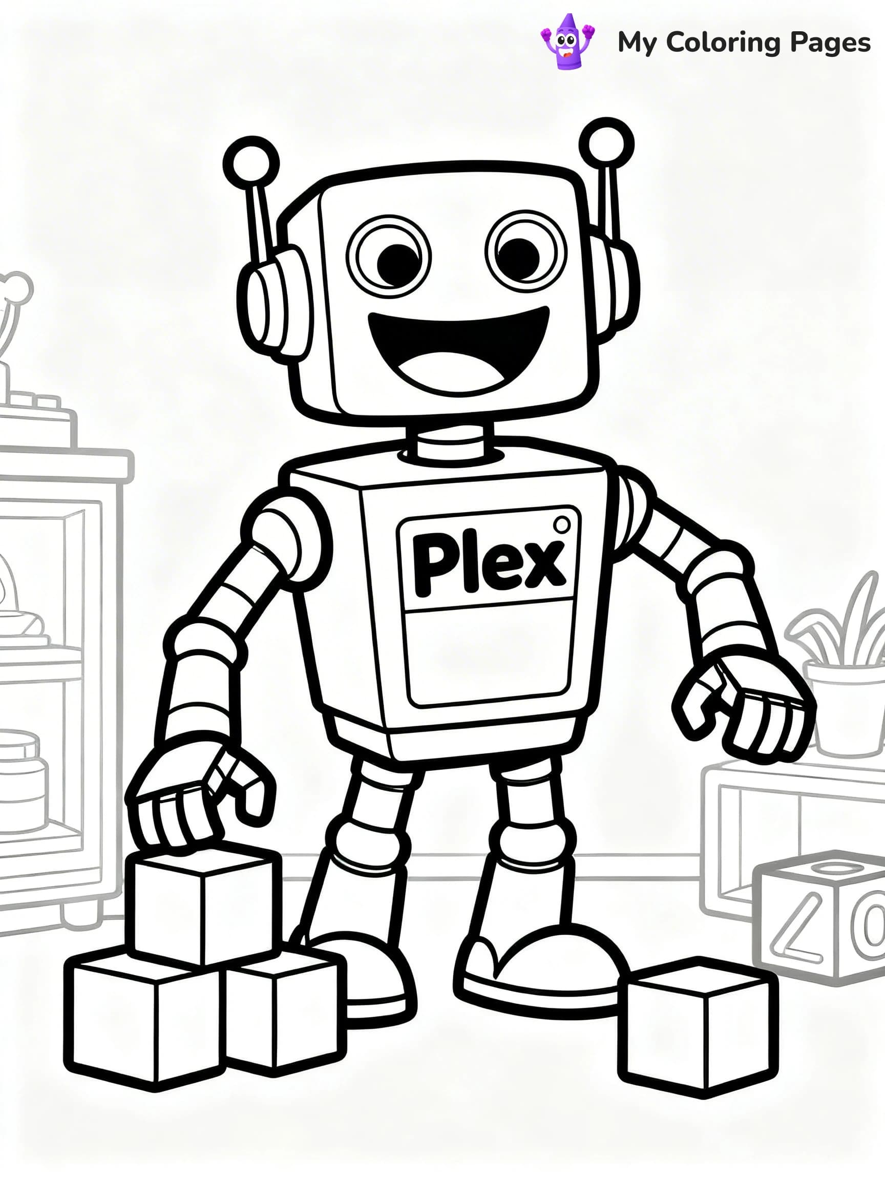 Yo Gabba Gabba Coloring Pages - 22