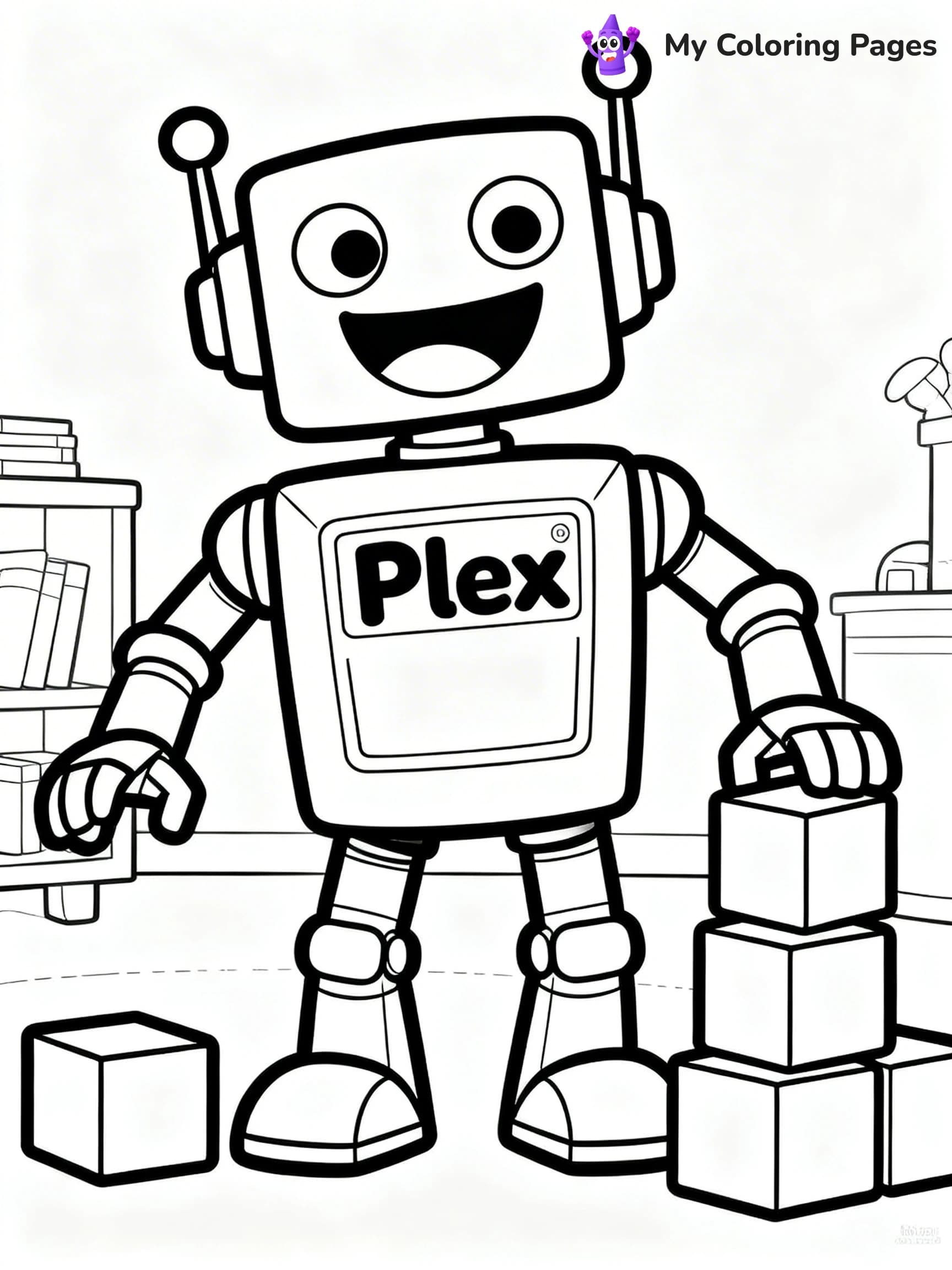 Yo Gabba Gabba Coloring Pages - 21