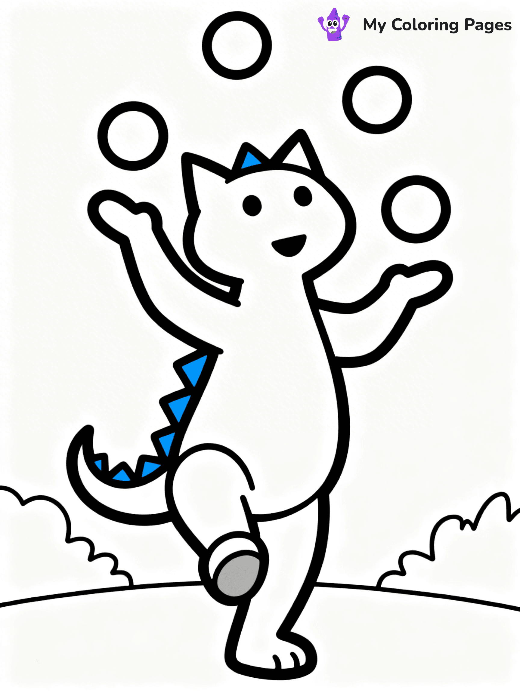 Yo Gabba Gabba Coloring Pages - 20