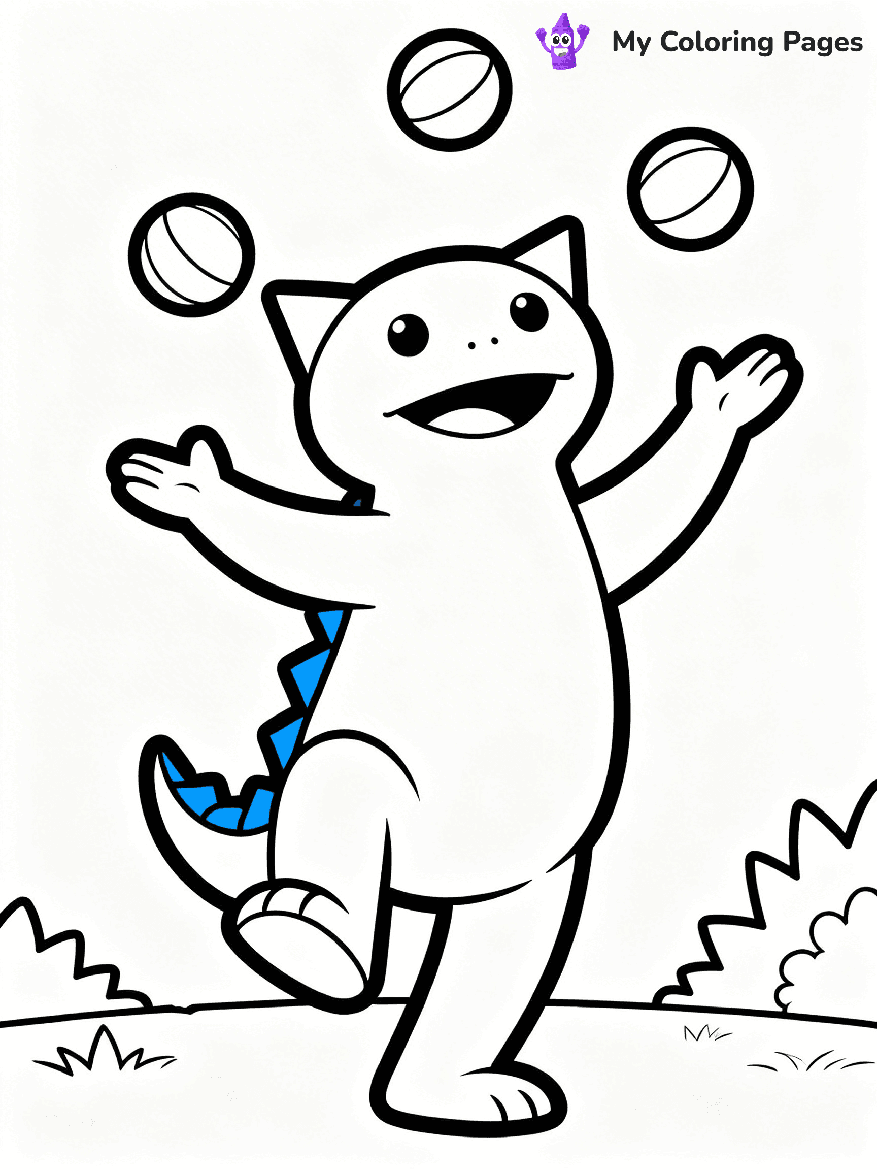 Yo Gabba Gabba Coloring Pages - 19