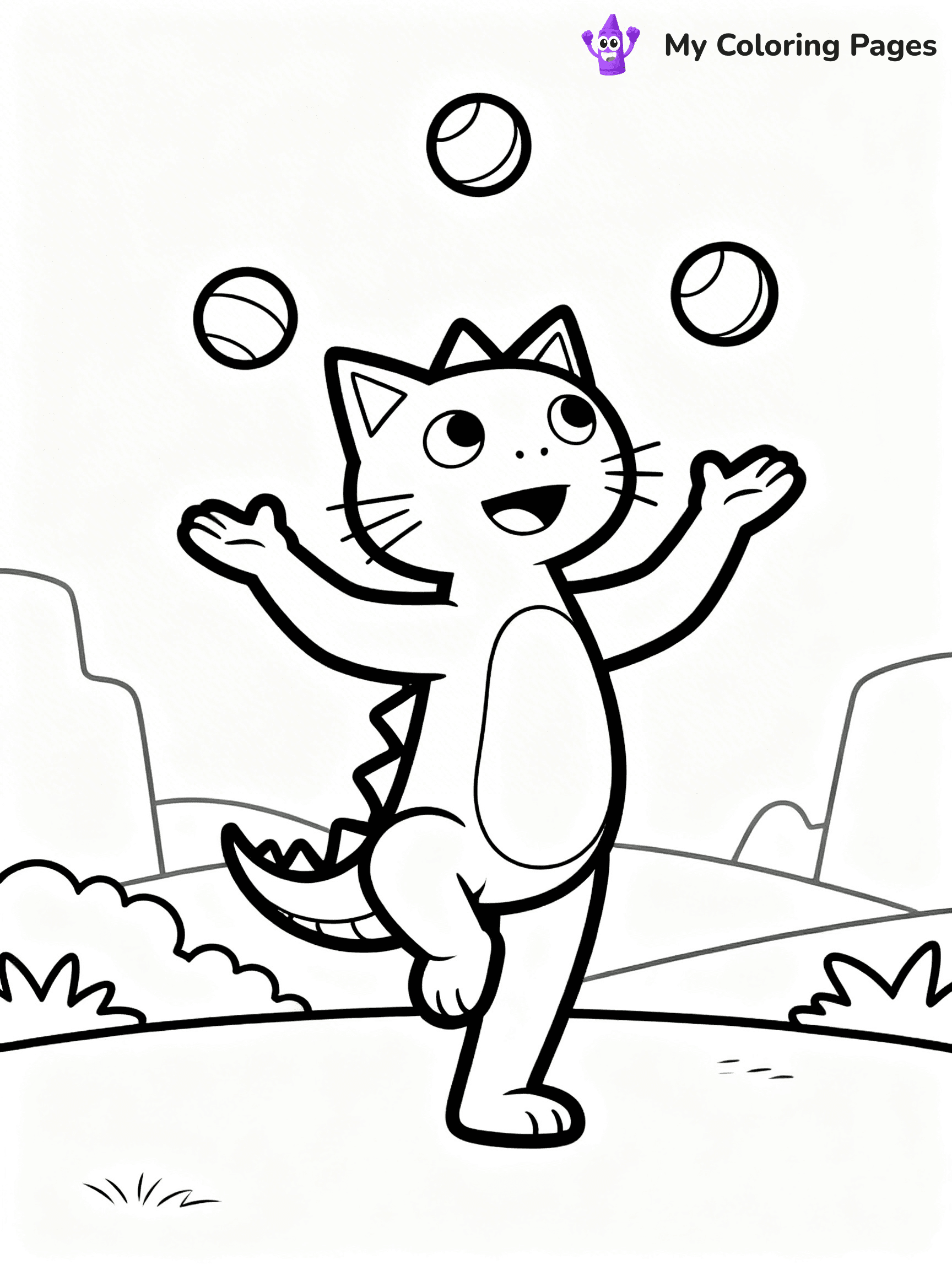 Yo Gabba Gabba Coloring Pages - 18