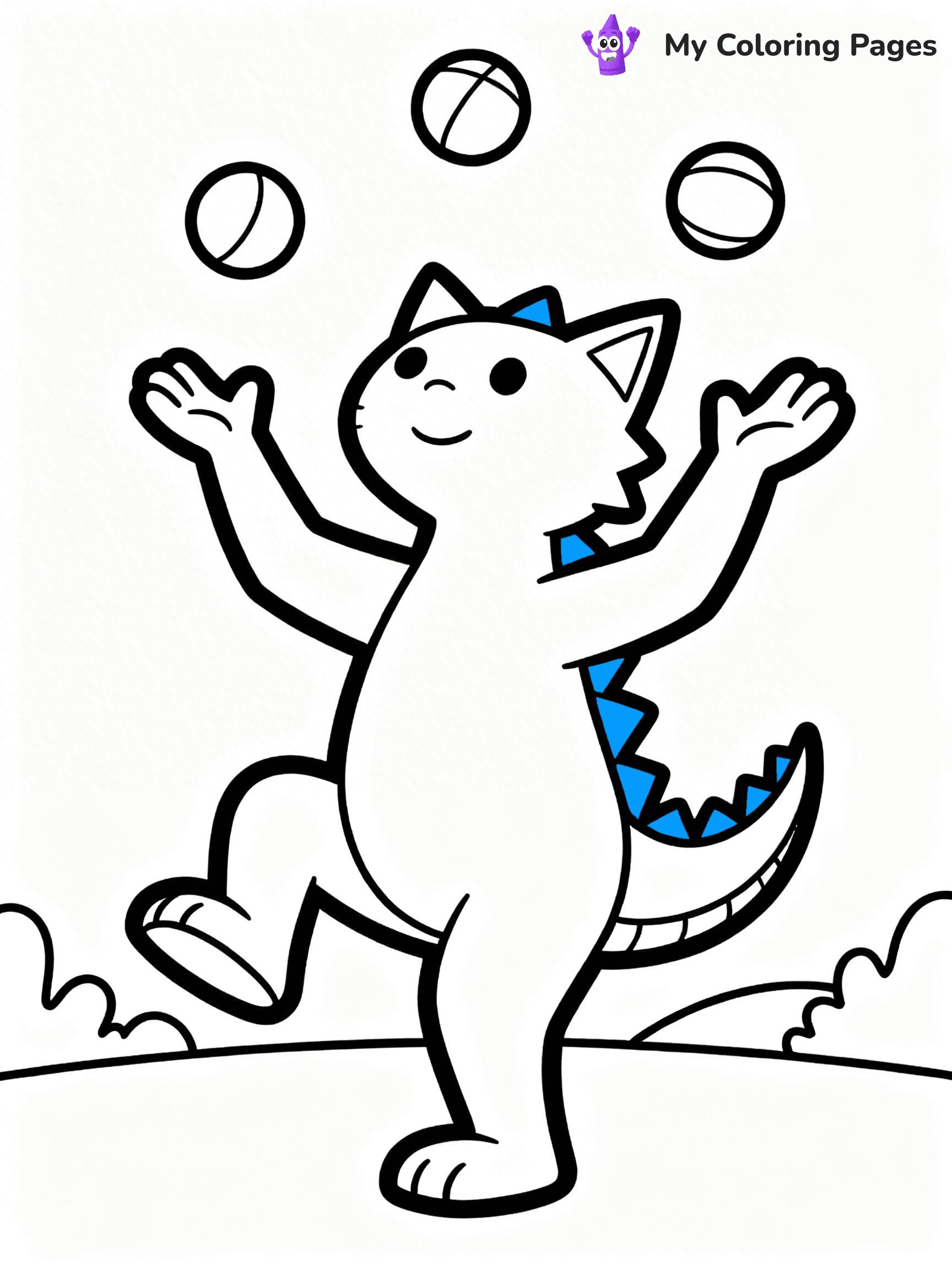 Yo Gabba Gabba Coloring Pages - 17