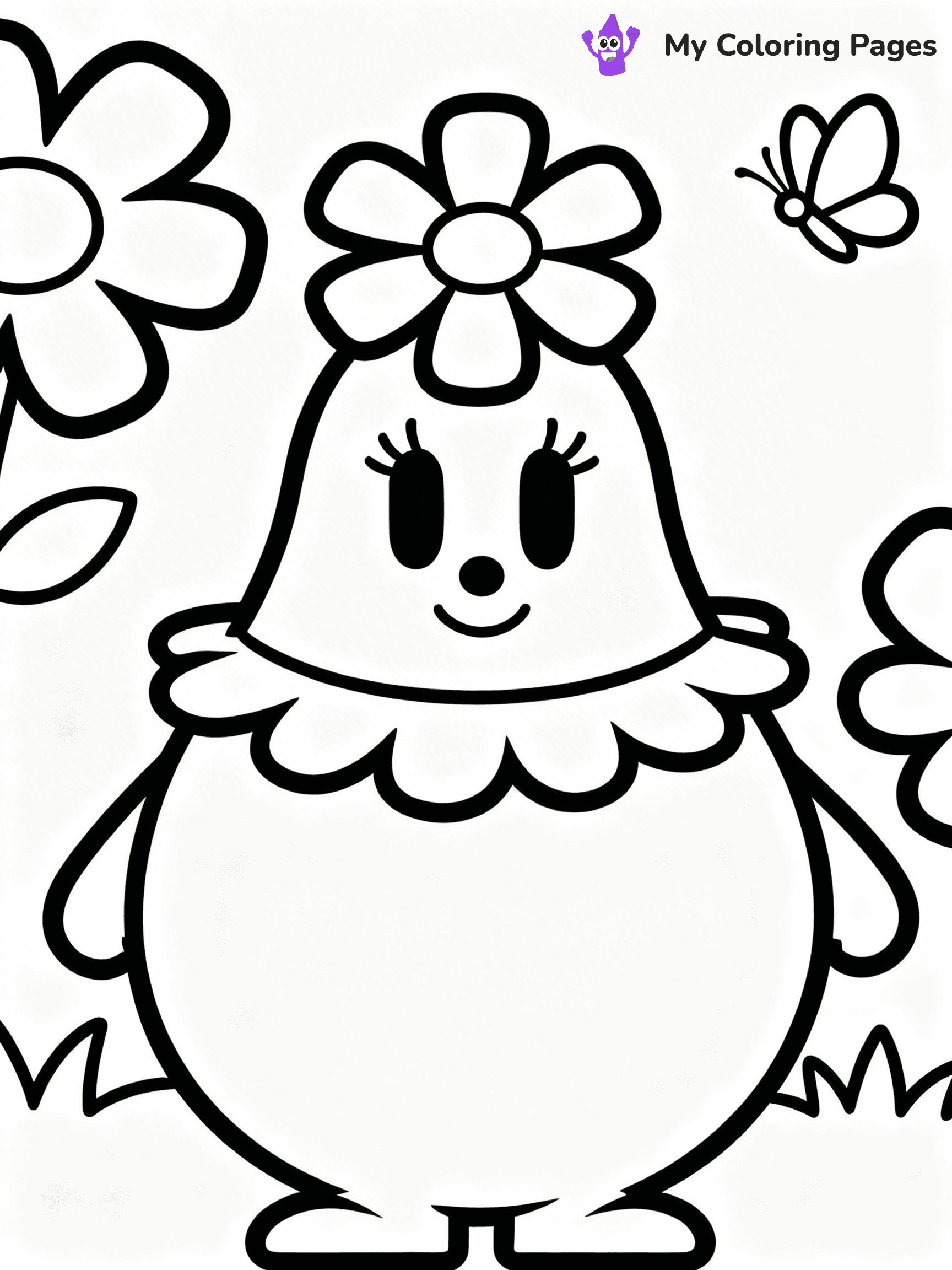Yo Gabba Gabba Coloring Pages - 8
