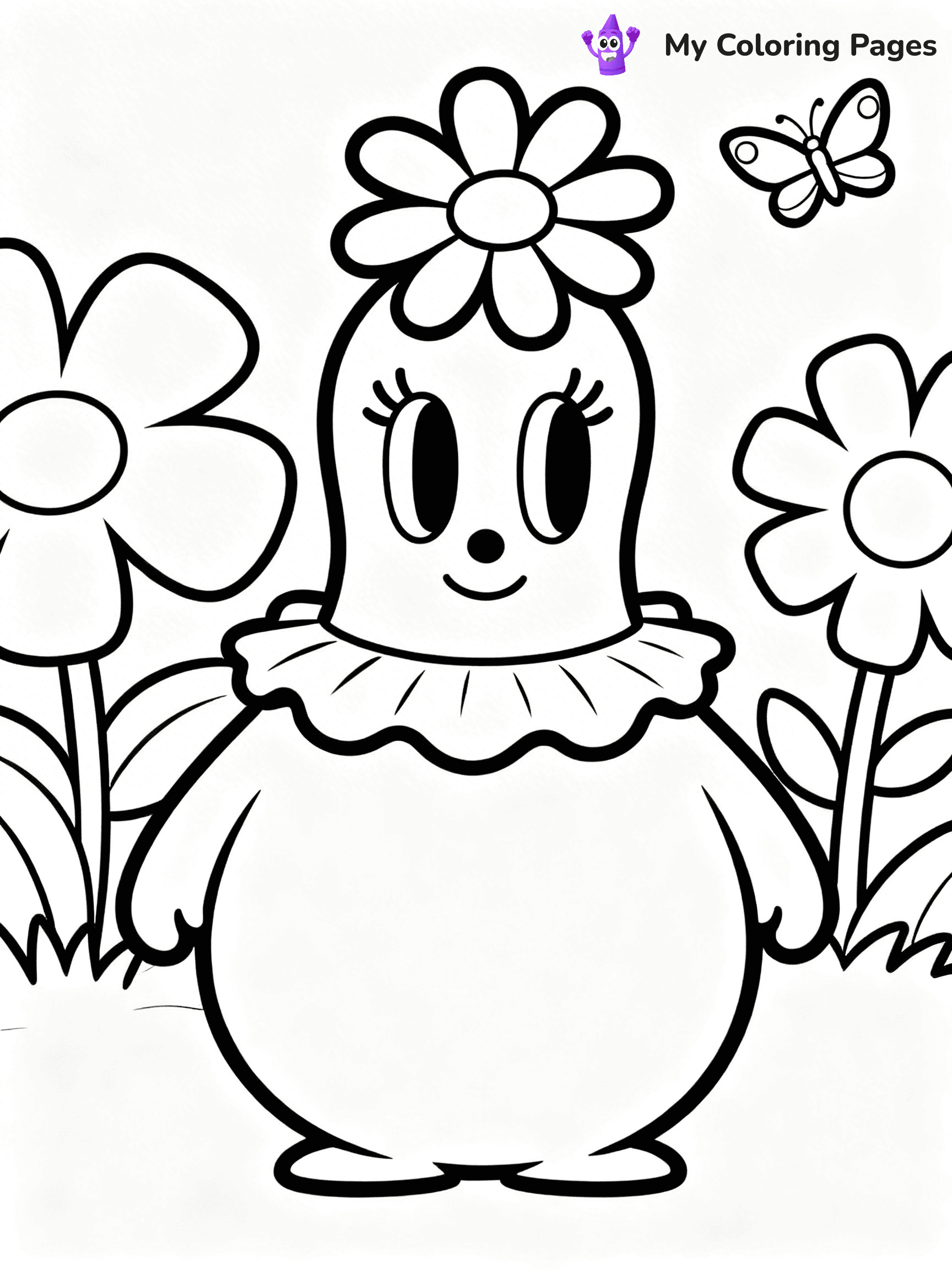 Yo Gabba Gabba Coloring Pages - 7