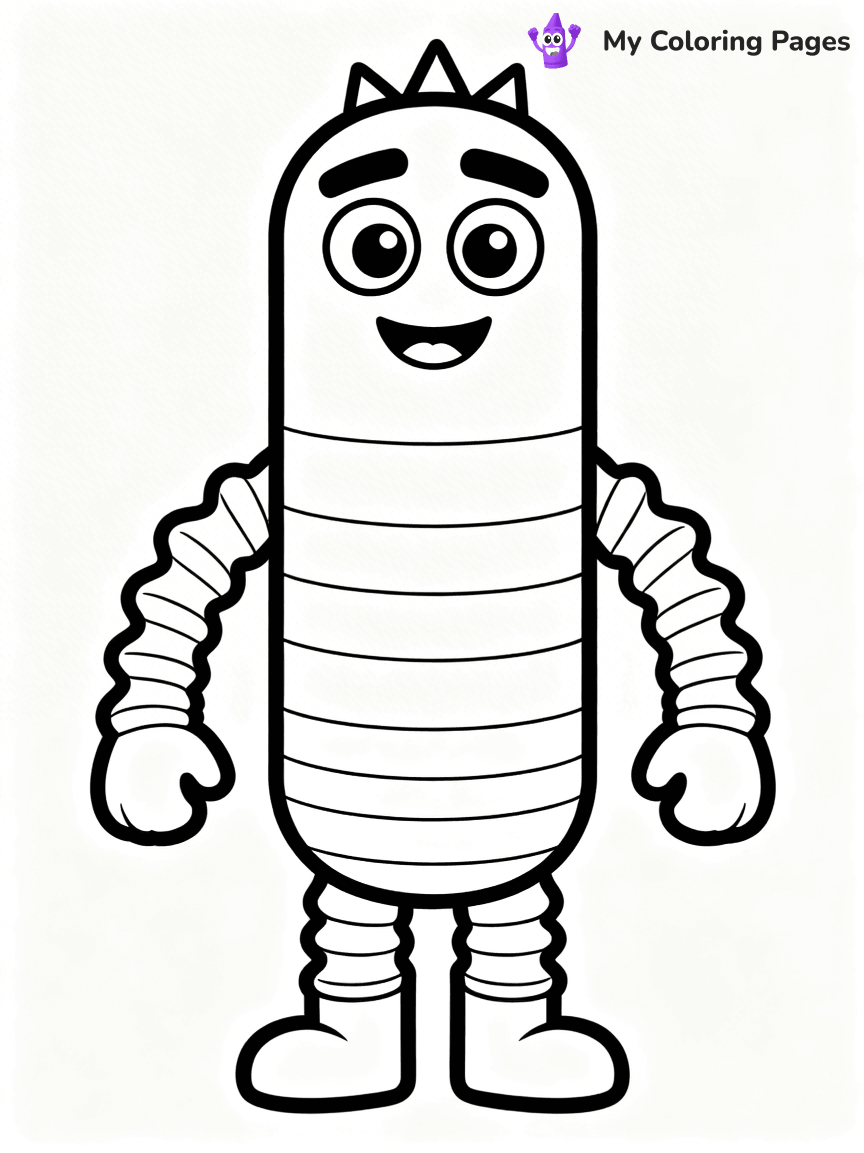 Yo Gabba Gabba Coloring Pages - 6