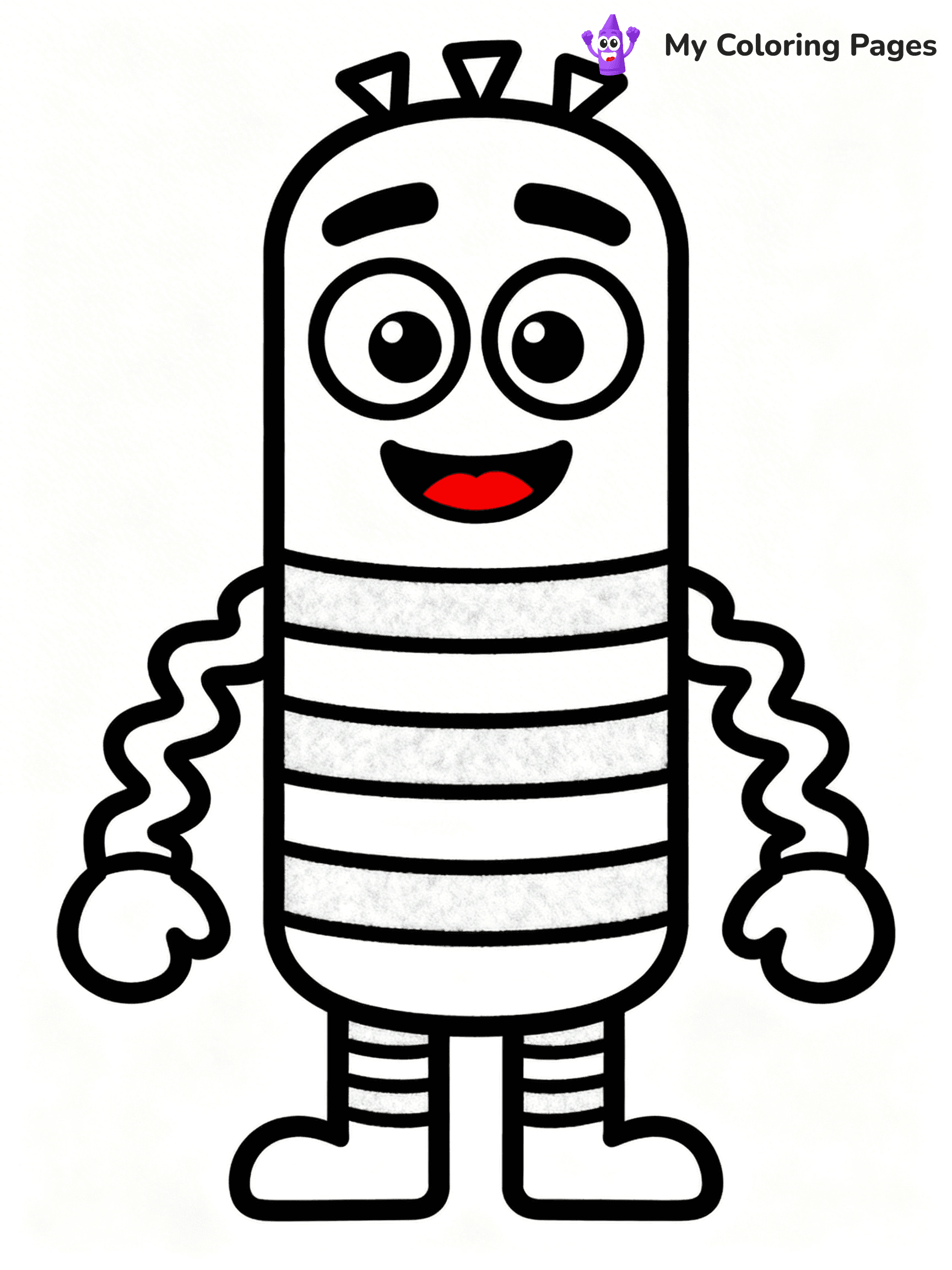 Yo Gabba Gabba Coloring Pages - 4