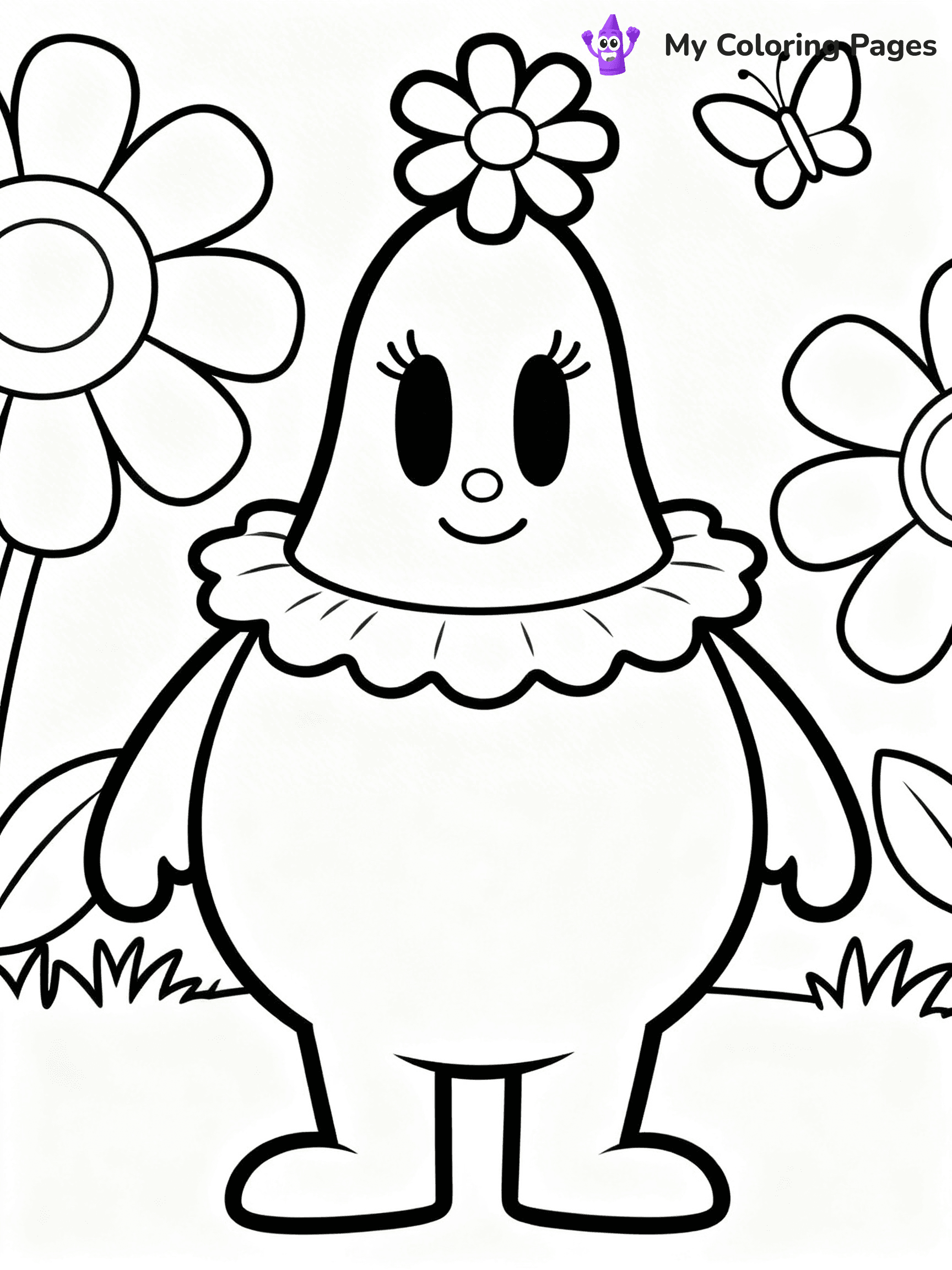 Yo Gabba Gabba Coloring Pages - 1