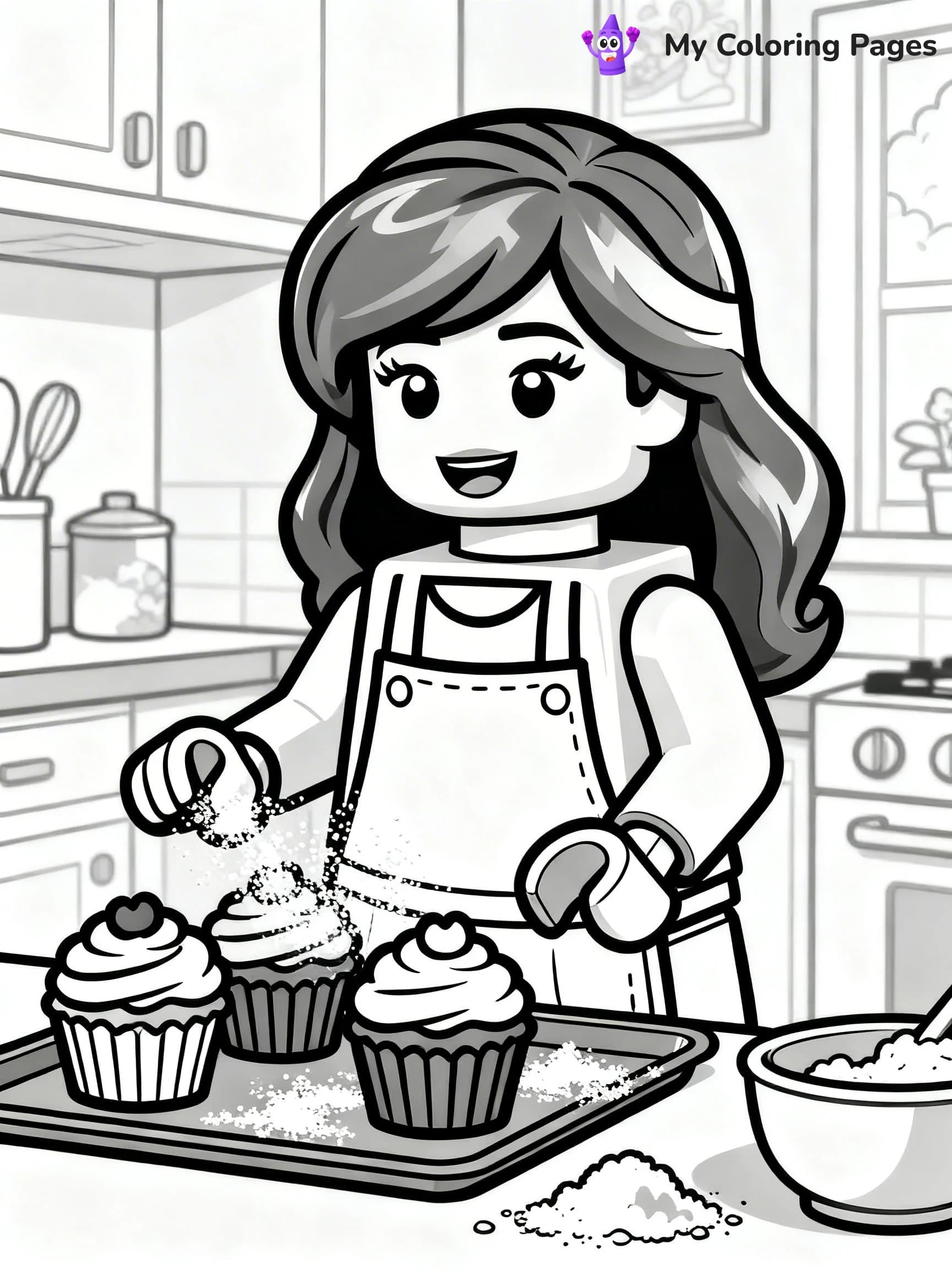 Lego Friends Coloring Pages - 18