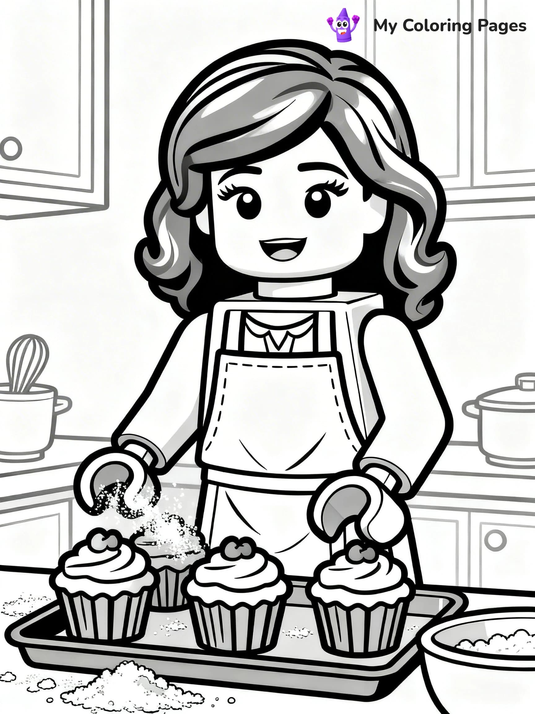 Lego Friends Coloring Pages - 17