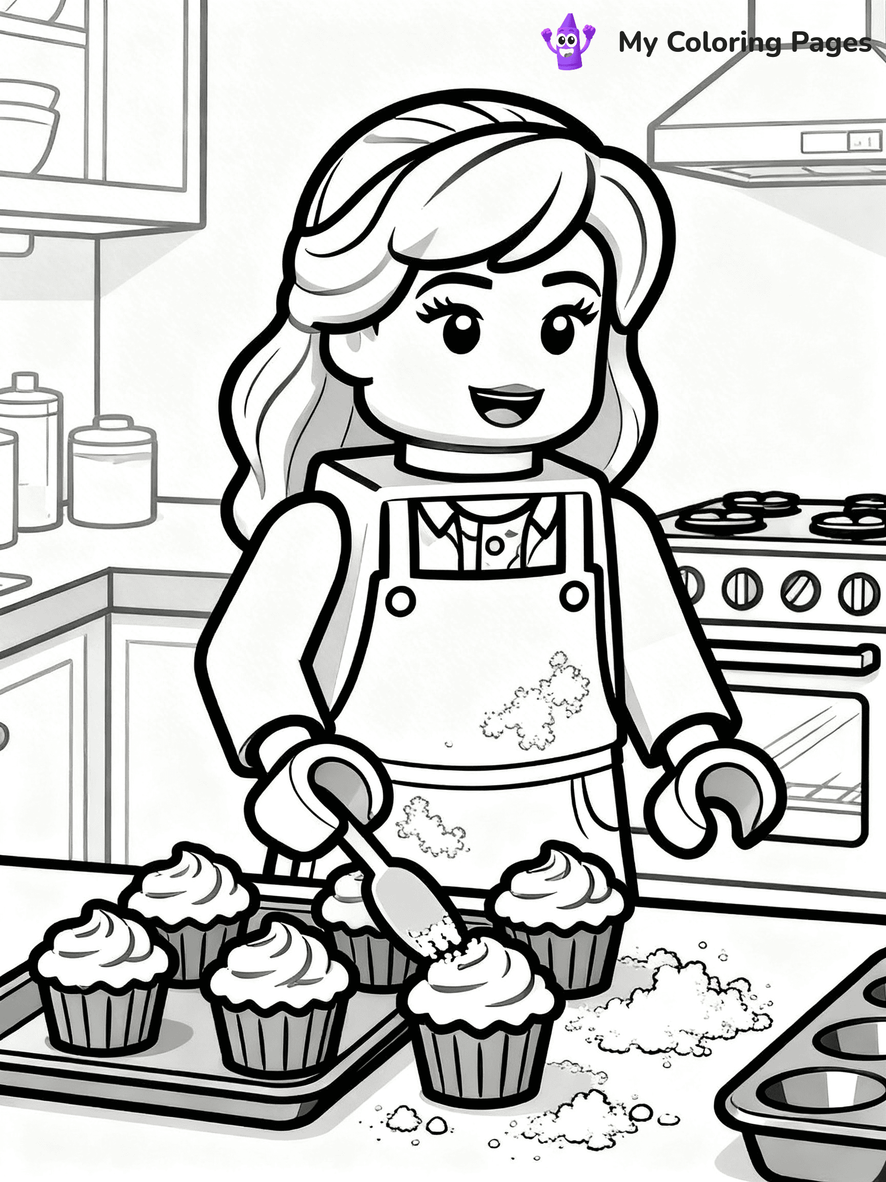 Lego Friends Coloring Pages - 15