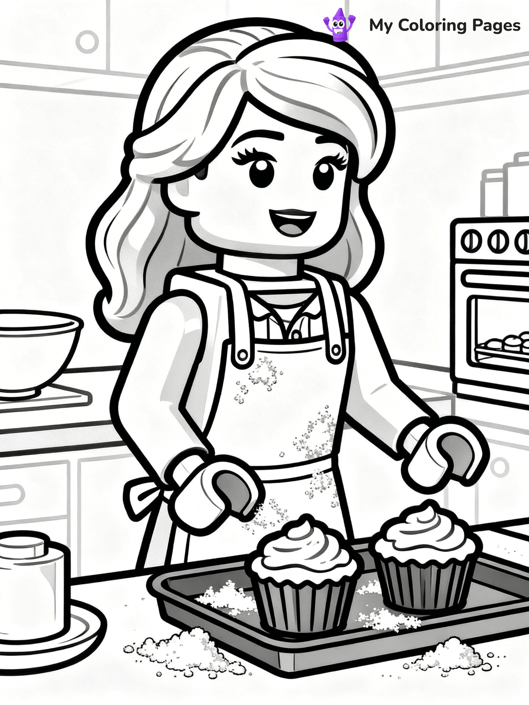 Lego Friends Coloring Pages - 13