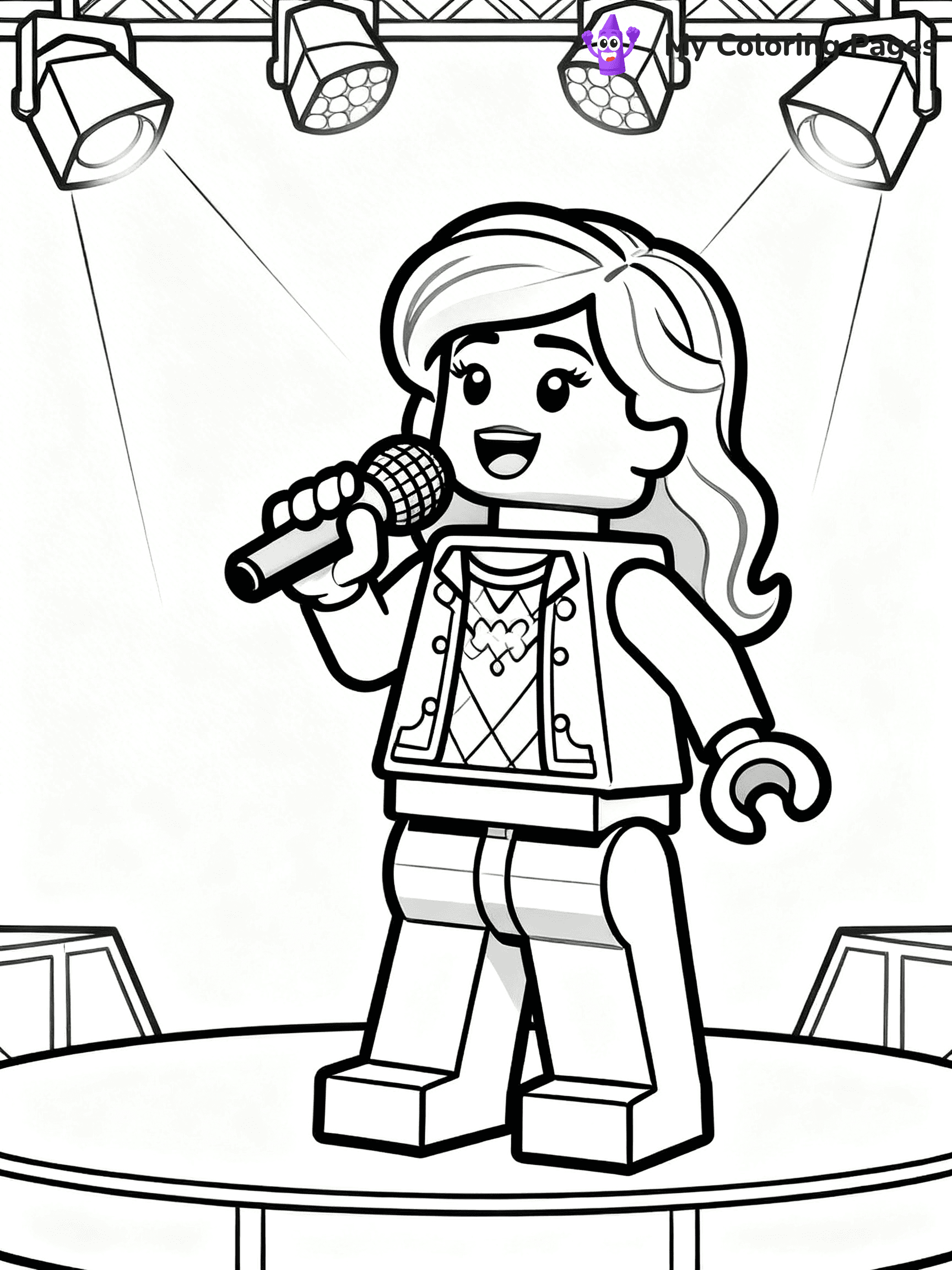Lego Friends Coloring Pages - 11