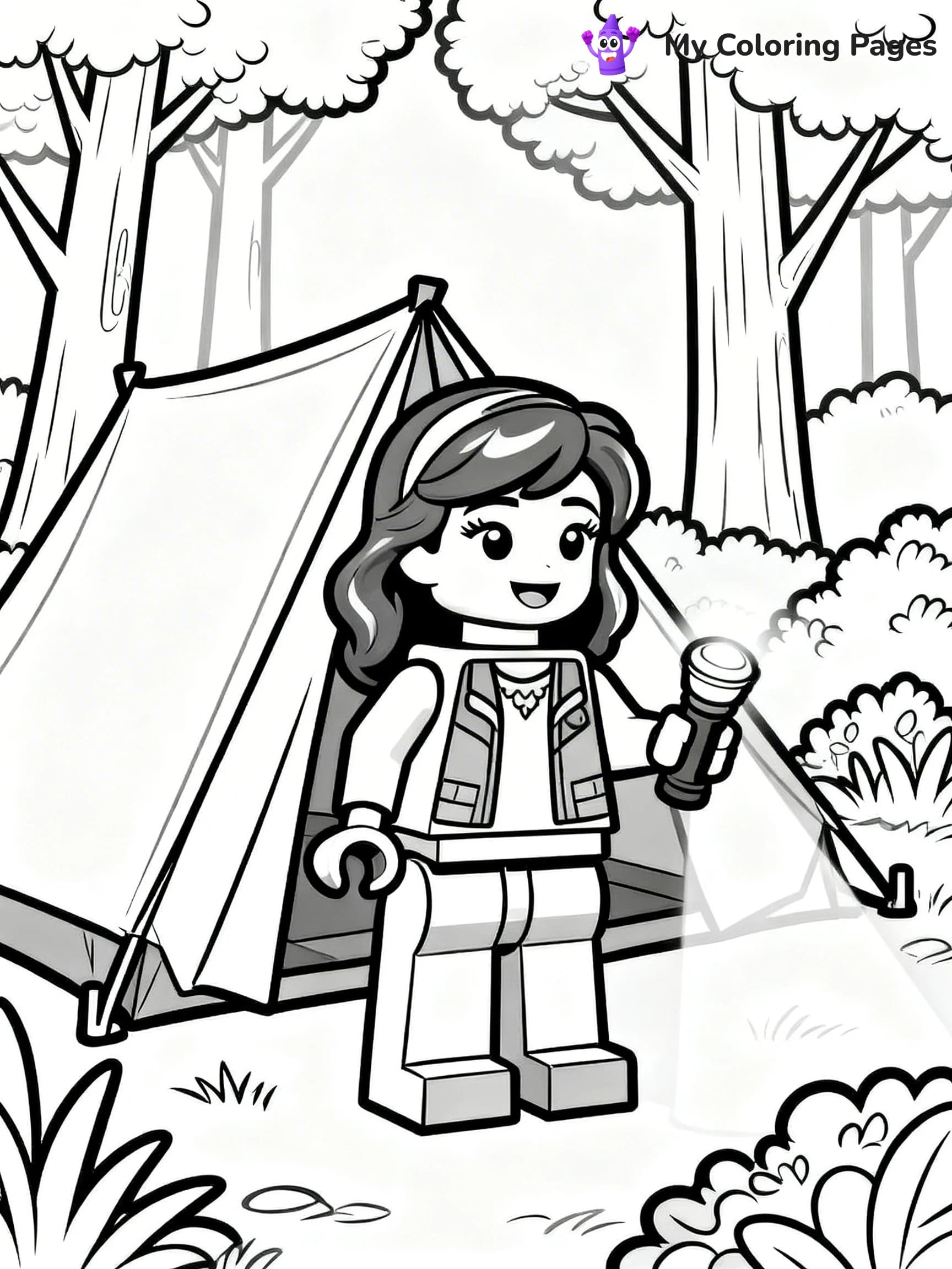 Lego Friends Coloring Pages - 5